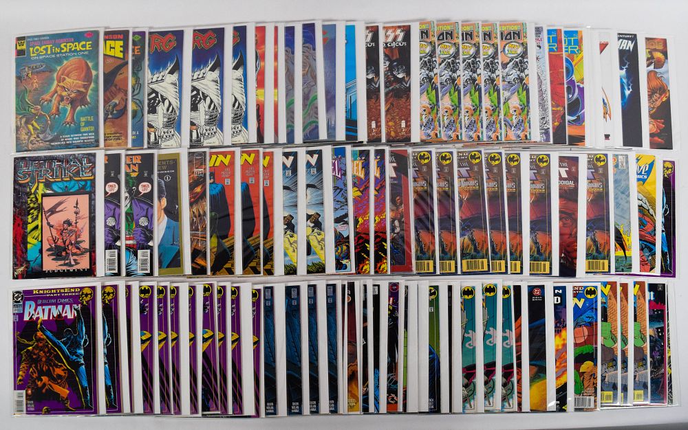 Lot 340: 94 DC Marvel and Independent Modern Age Comic Books