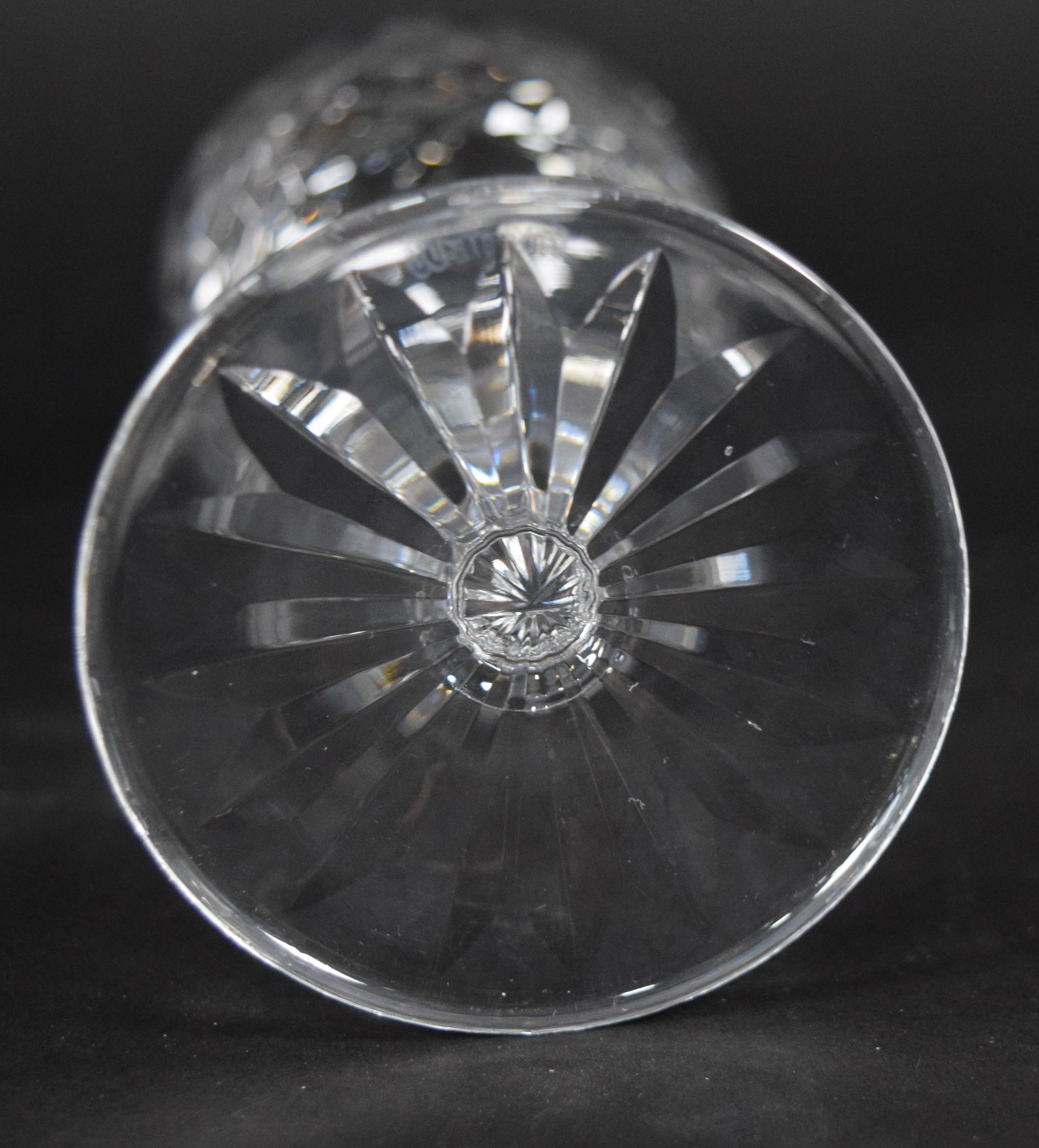 12 Waterford Crystal Kenmare Hock Wine Glasses