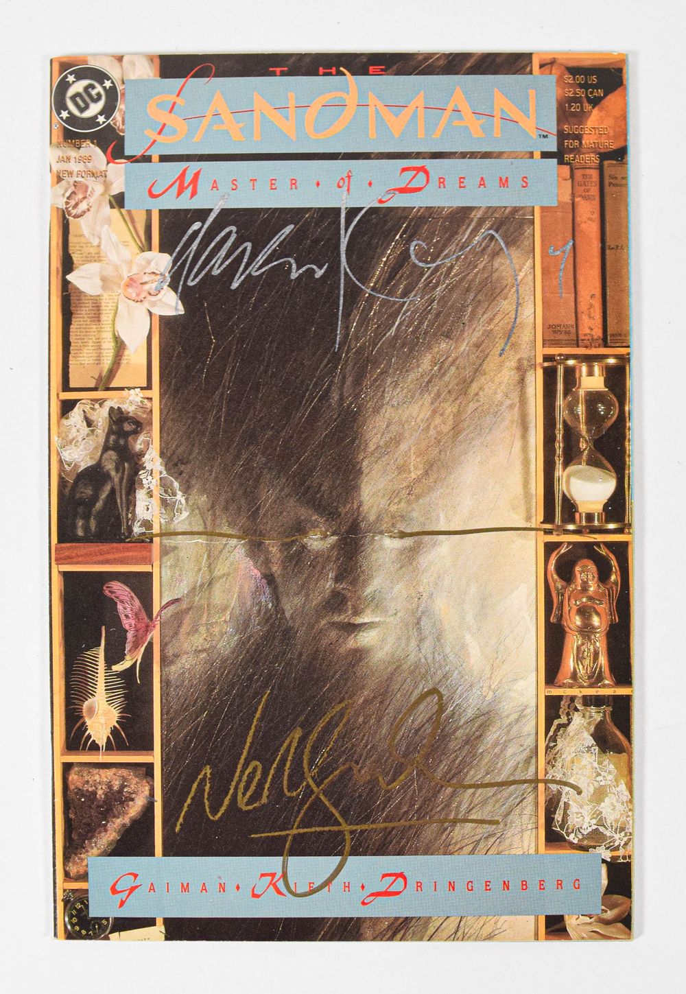 Lot 343: DC Comics The Sandman 1 Signed by Neil Gaiman and Dave McKean