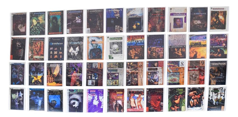 Lot 342: 40+ DC Comics Sandman Comic Books Including Issue 8