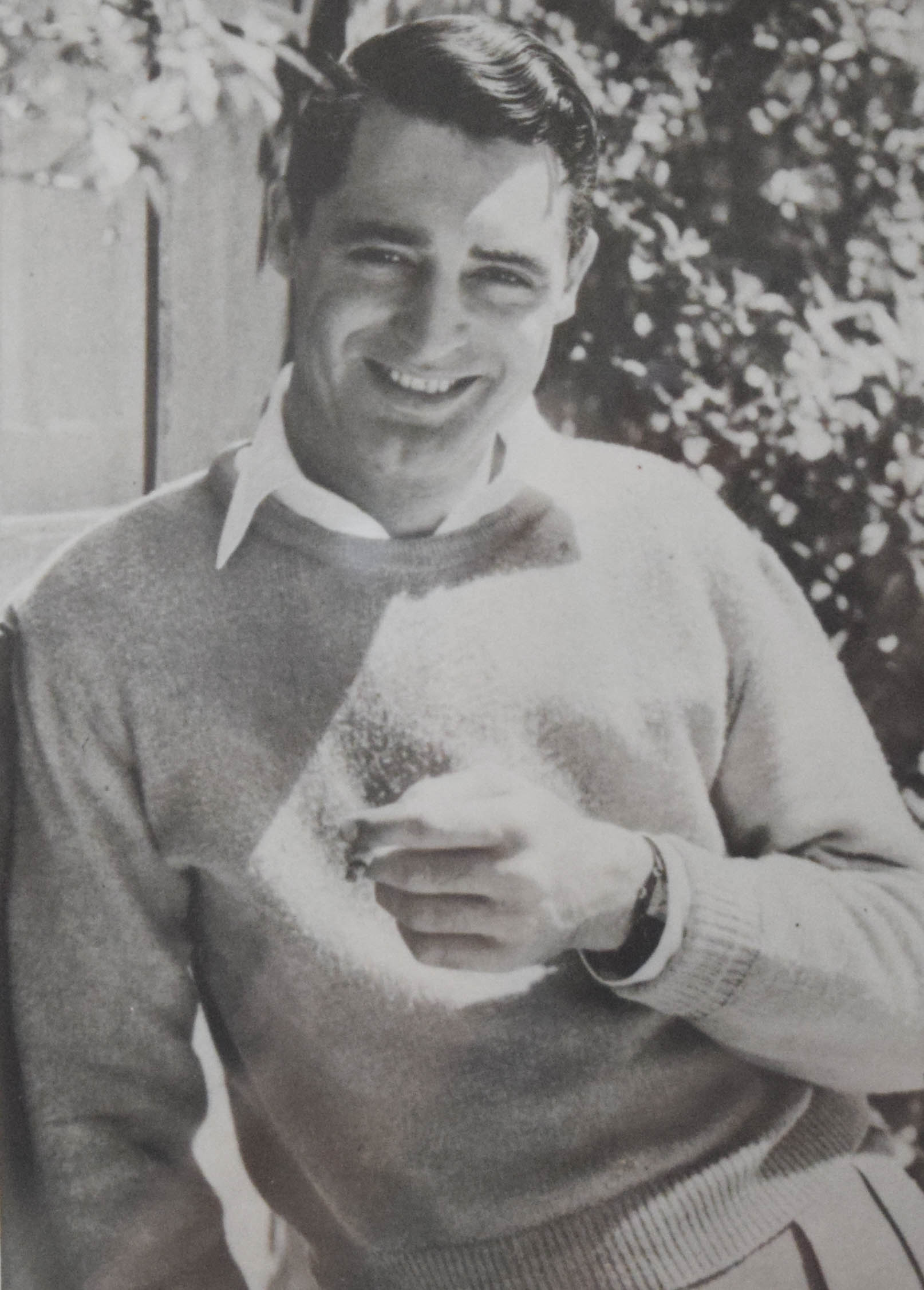 Cary Grant Autograph Letter and Photograph Display