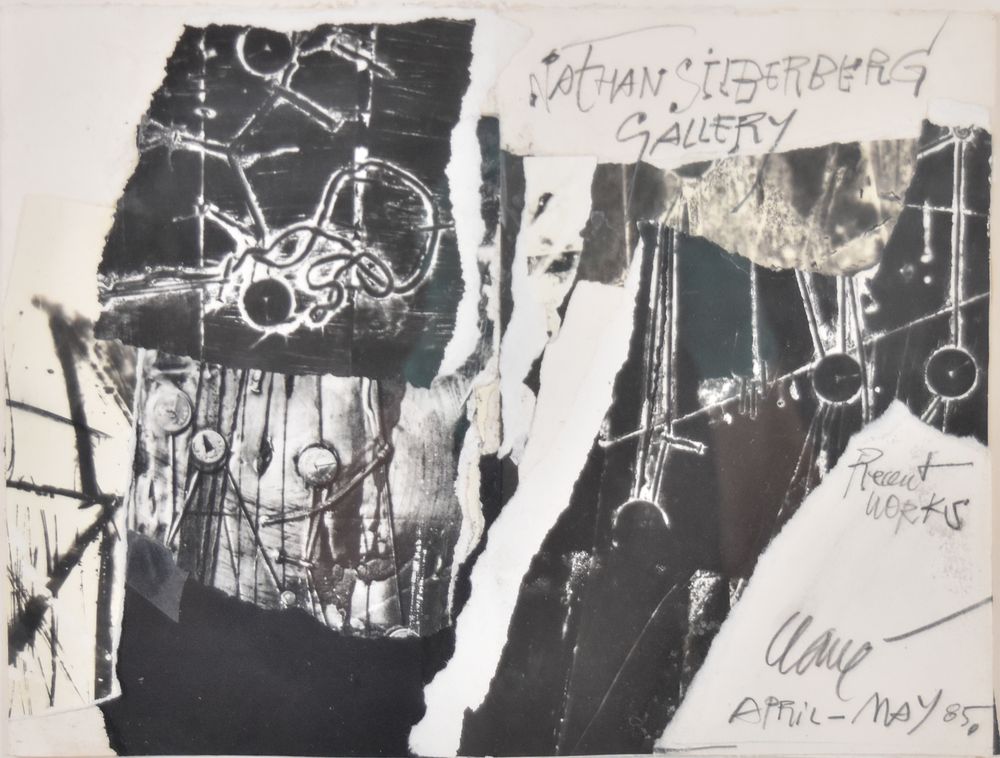 Lot 186: Antoni Clavé Mixed Media Collage Nathan Silberberg Gallery Recent Works Exhibition