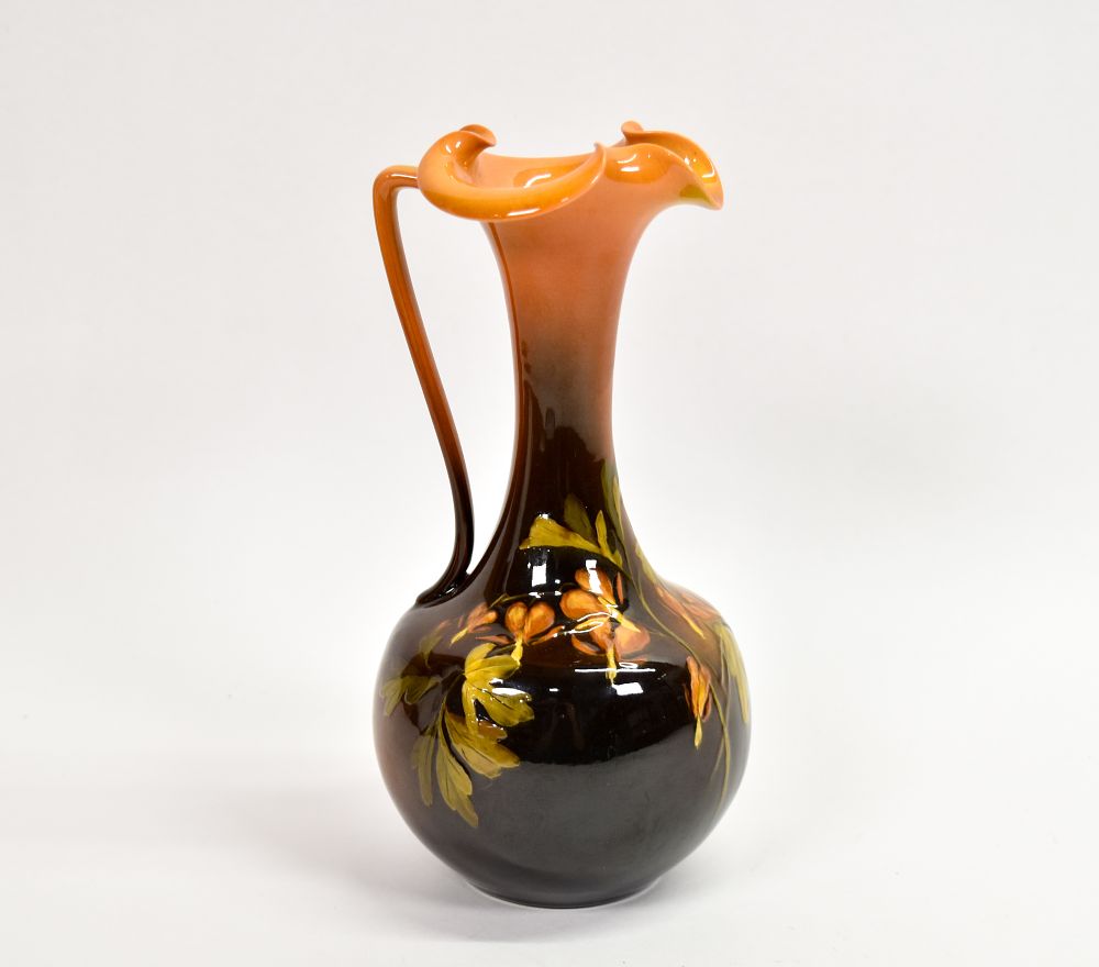 Lot 240: Amelia Sprague Rookwood Pottery Earthenware Ewer