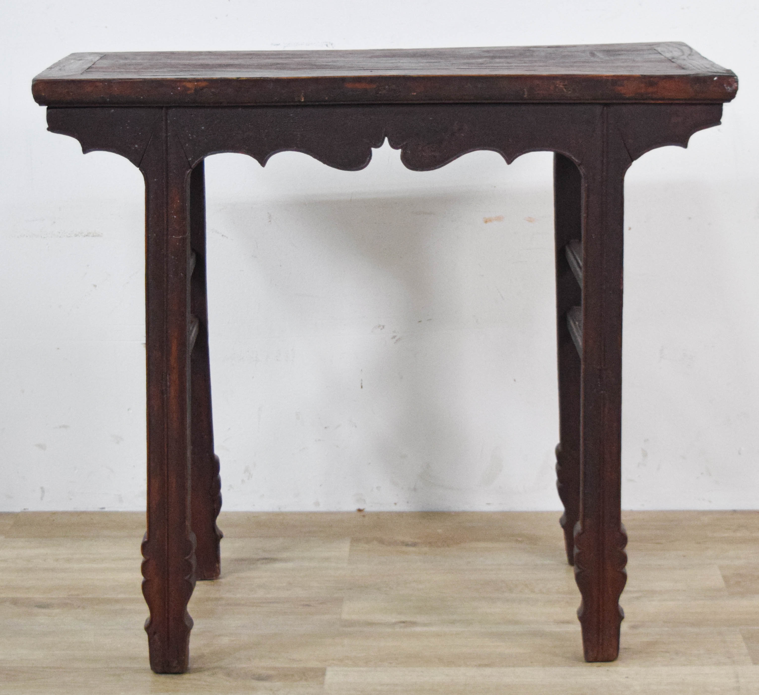 Chinese Provincial Style Hardwood Console Table
