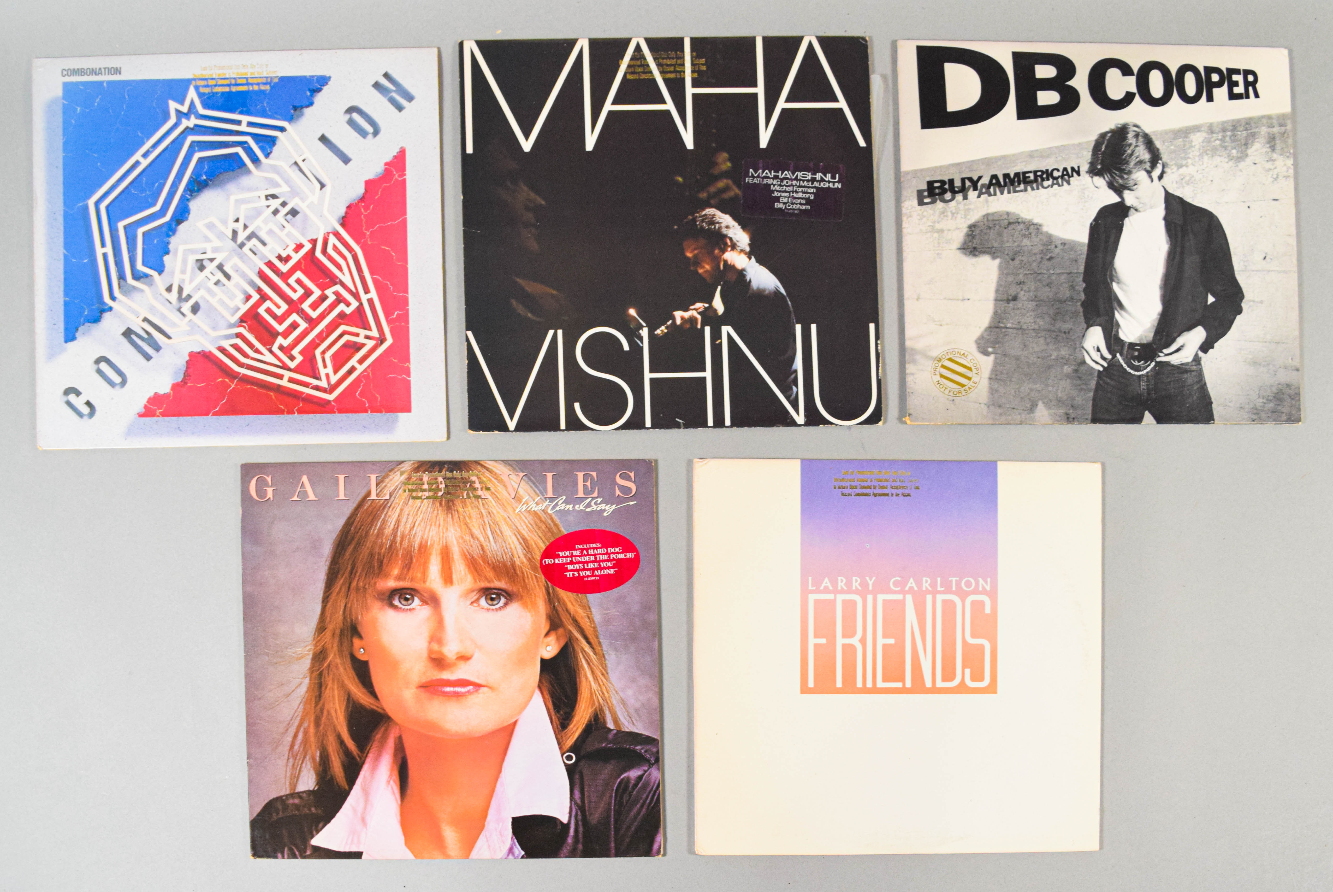 25 Vinyl LP Records featuring Jazz, Rock, and New Wave Titles