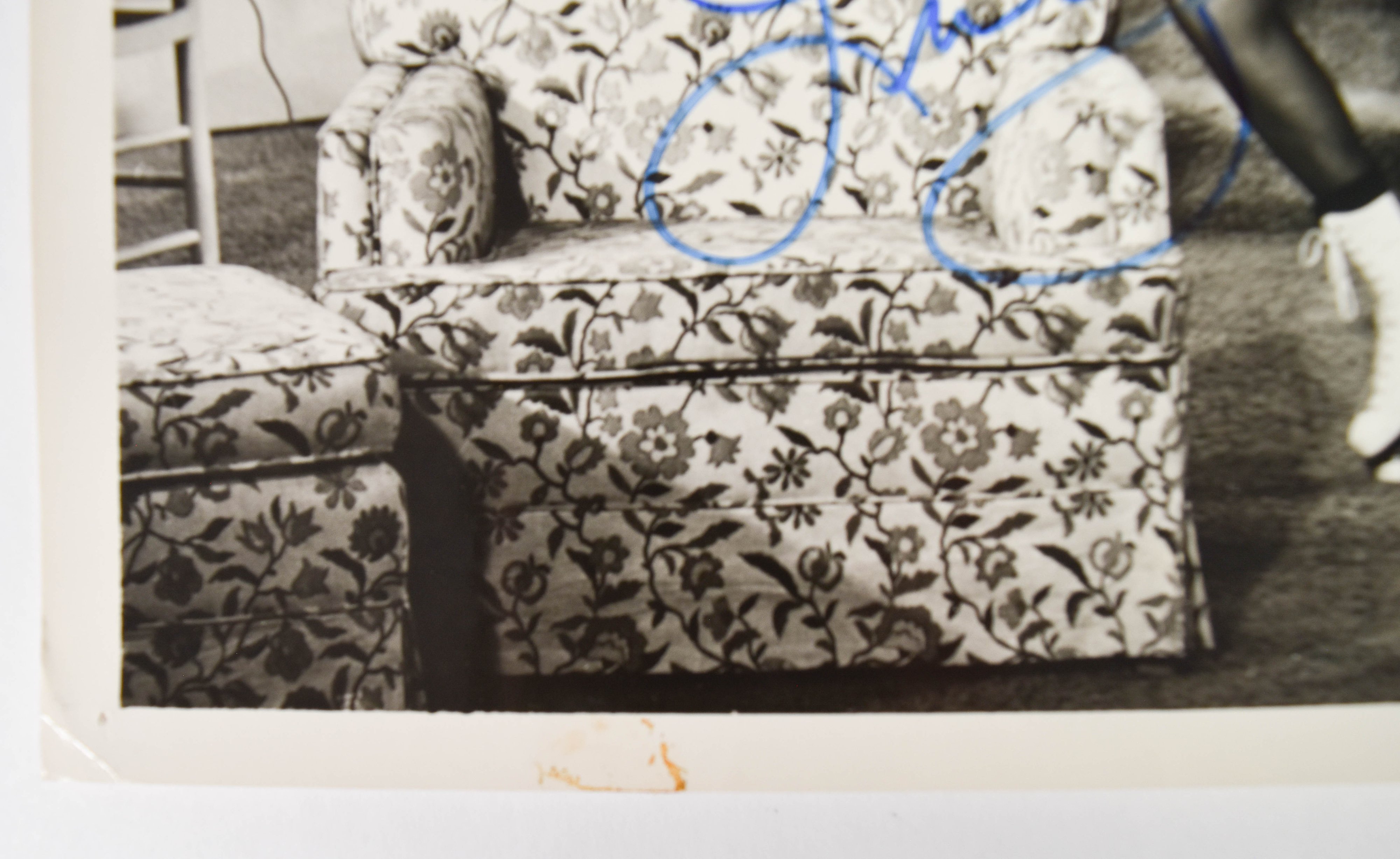 Lucille Ball Signed Photograph Roller Skating Scene