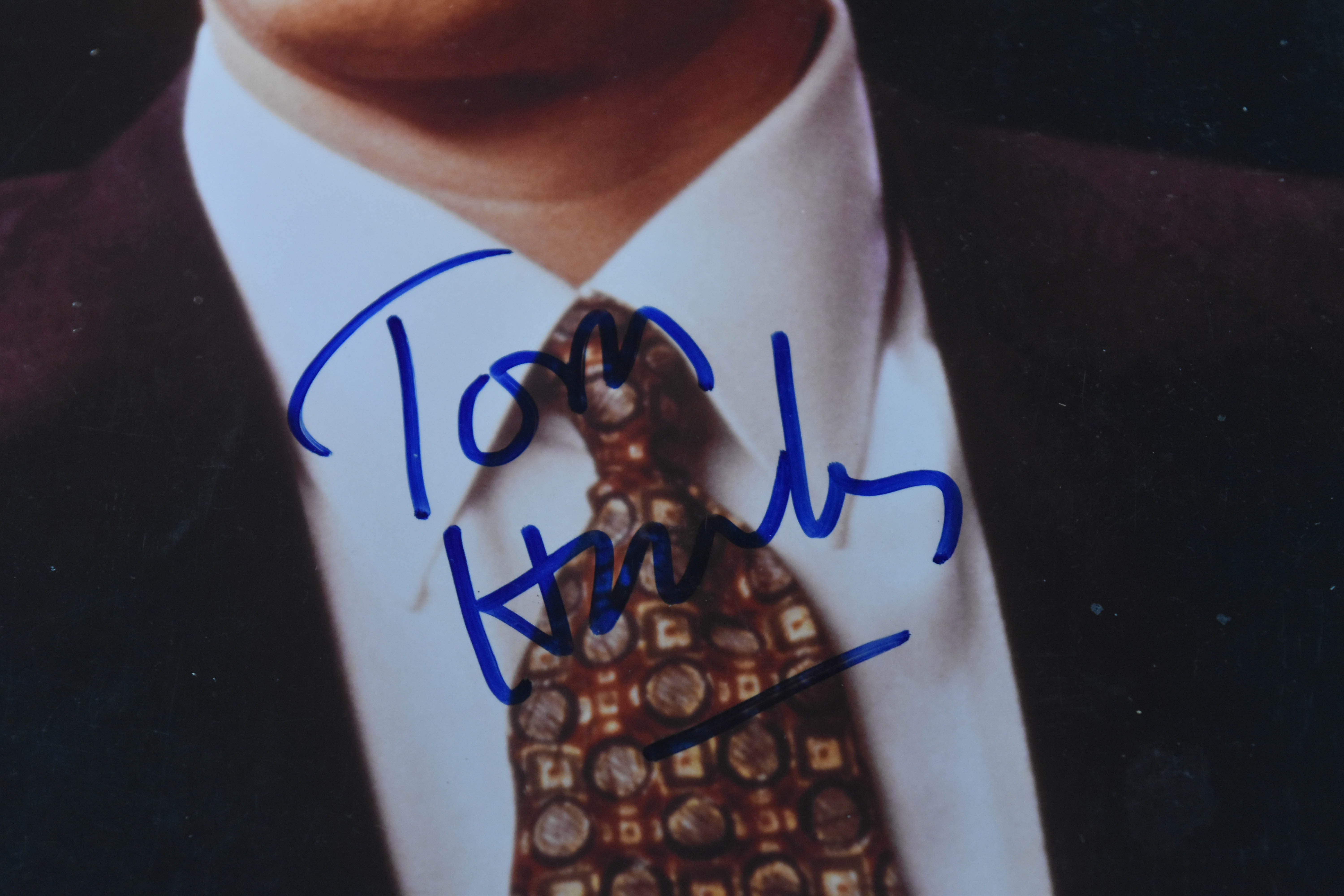 6 Autographed Hollywood Actor Photographs