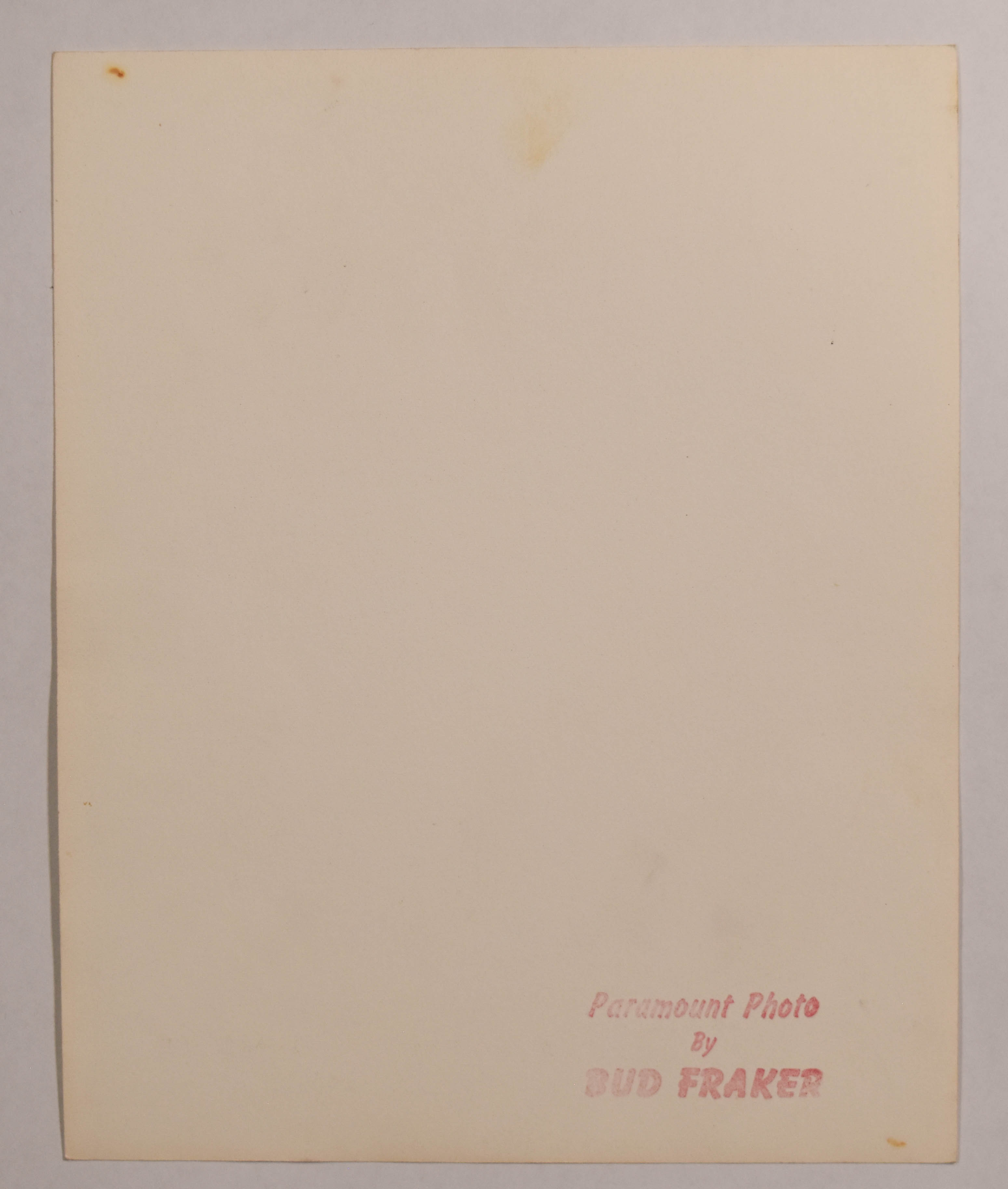 Clark Gable Signed Paramount Pictures Publicity Photograph by Bud Fraker