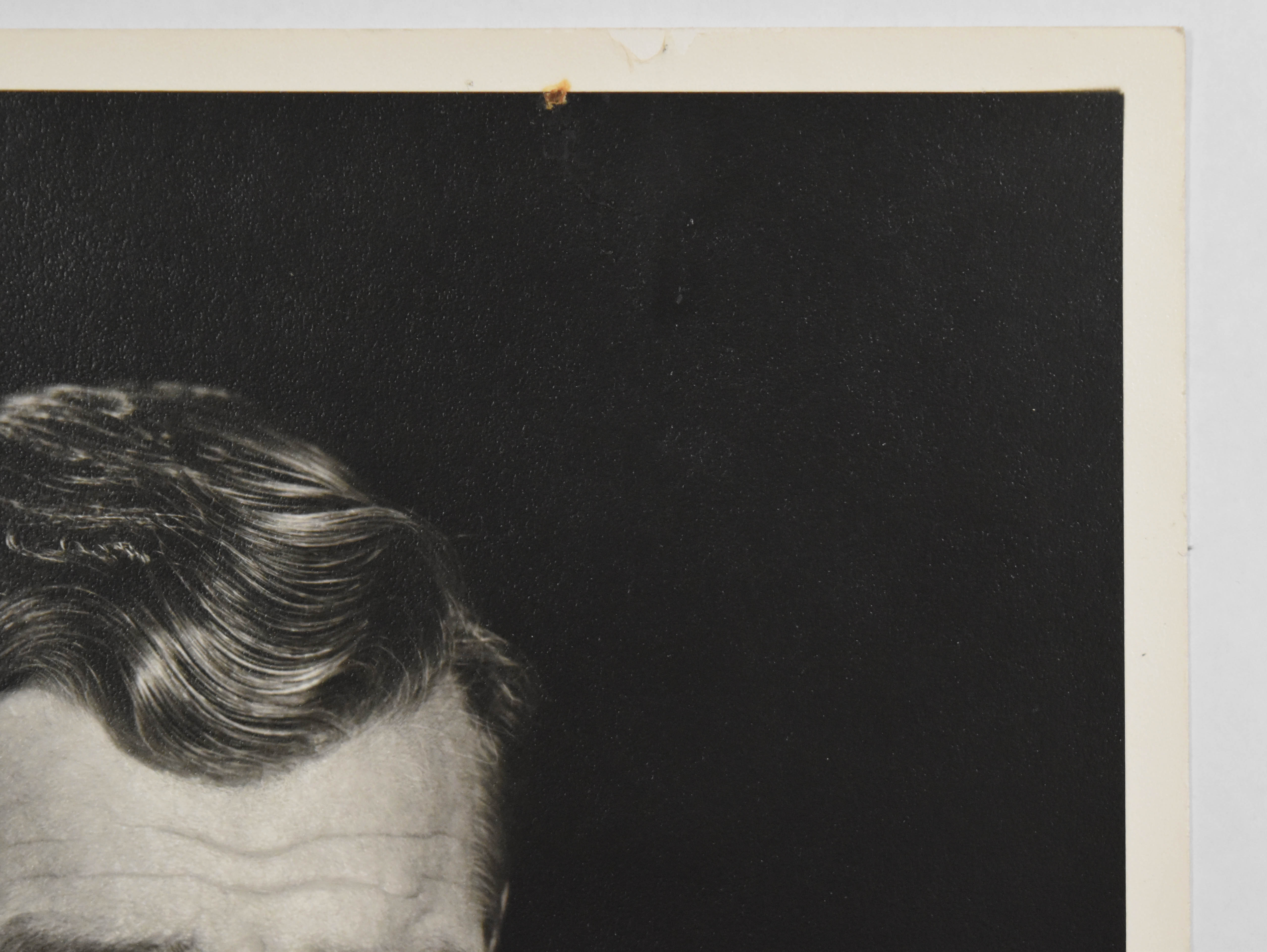Clark Gable Signed Paramount Pictures Publicity Photograph by Bud Fraker