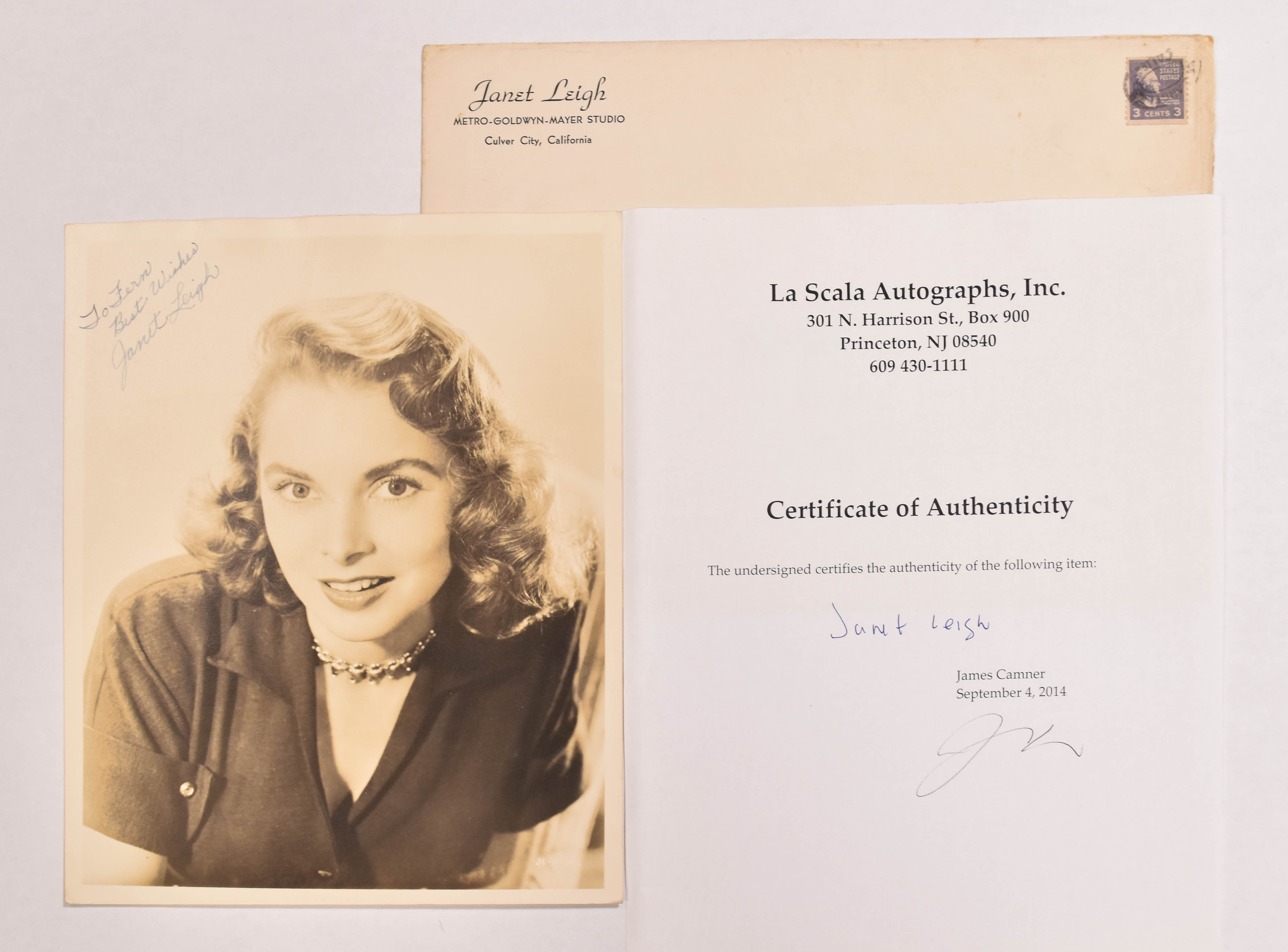 7 Autographed Photographs Golden Age Hollywood Actresses Bacall Bette Davis