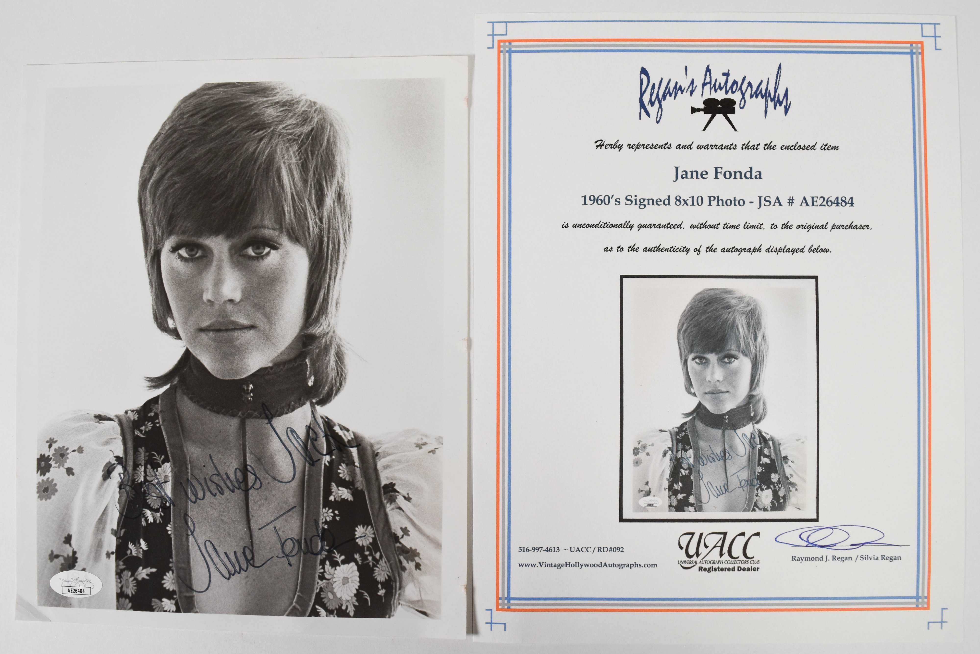5 1960s and 1970s Actress Signed Publicity Photographs