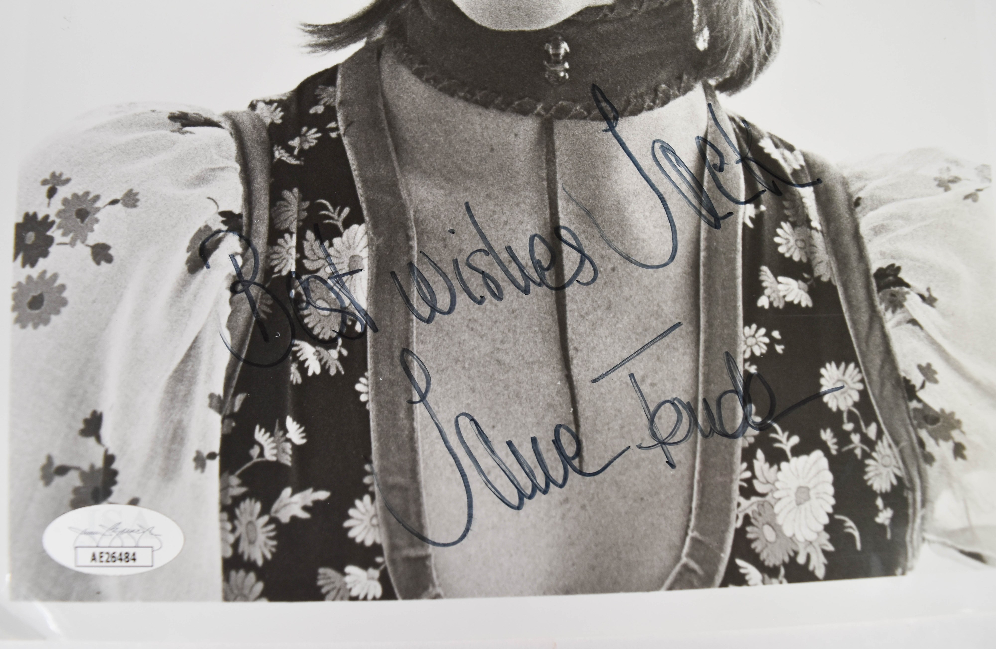 5 1960s and 1970s Actress Signed Publicity Photographs