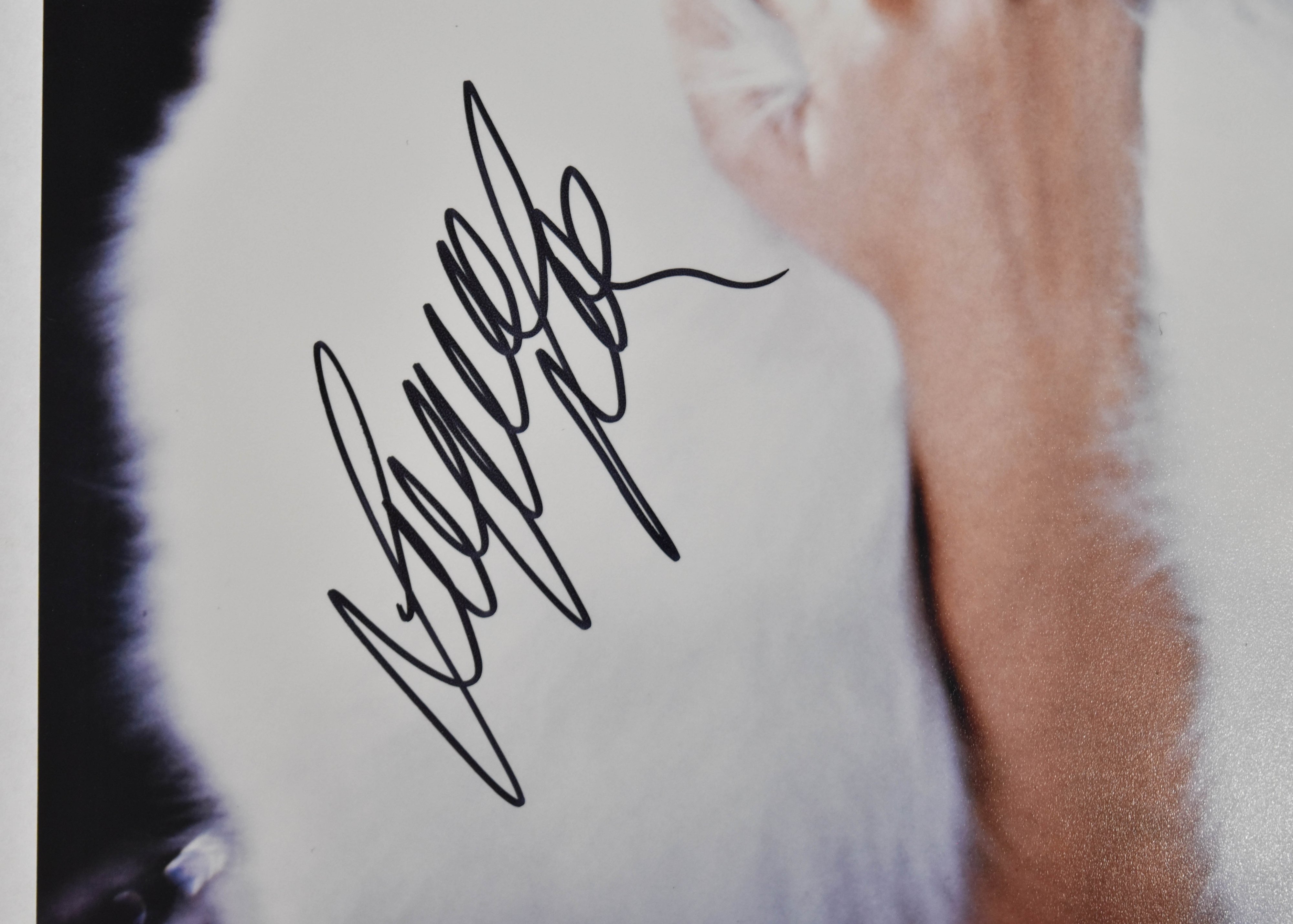 3 Sophia Loren Autographed Photographs