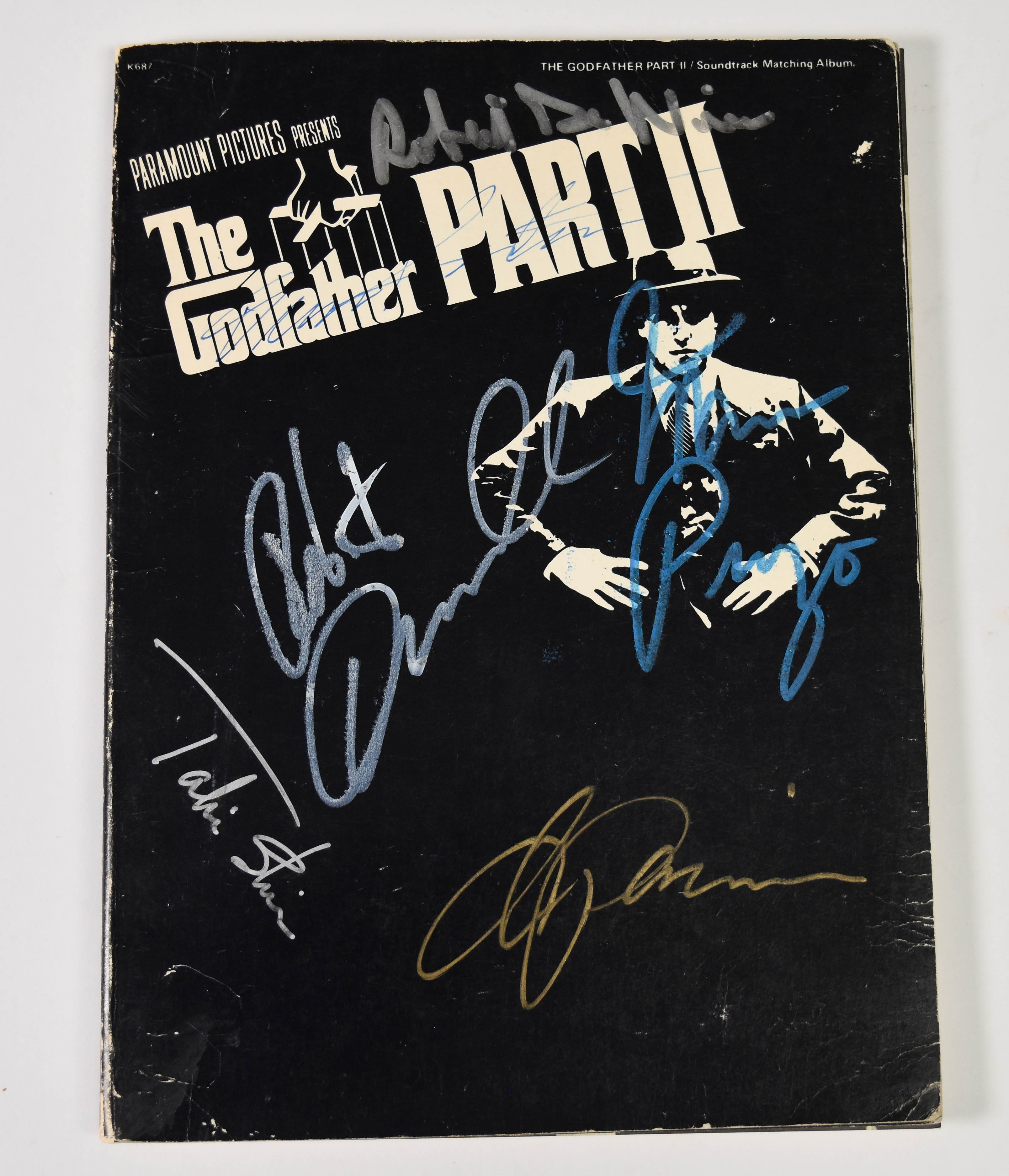 Charles Hansen Paper The Godfather Part II Multi-Signed Sheet Music Book