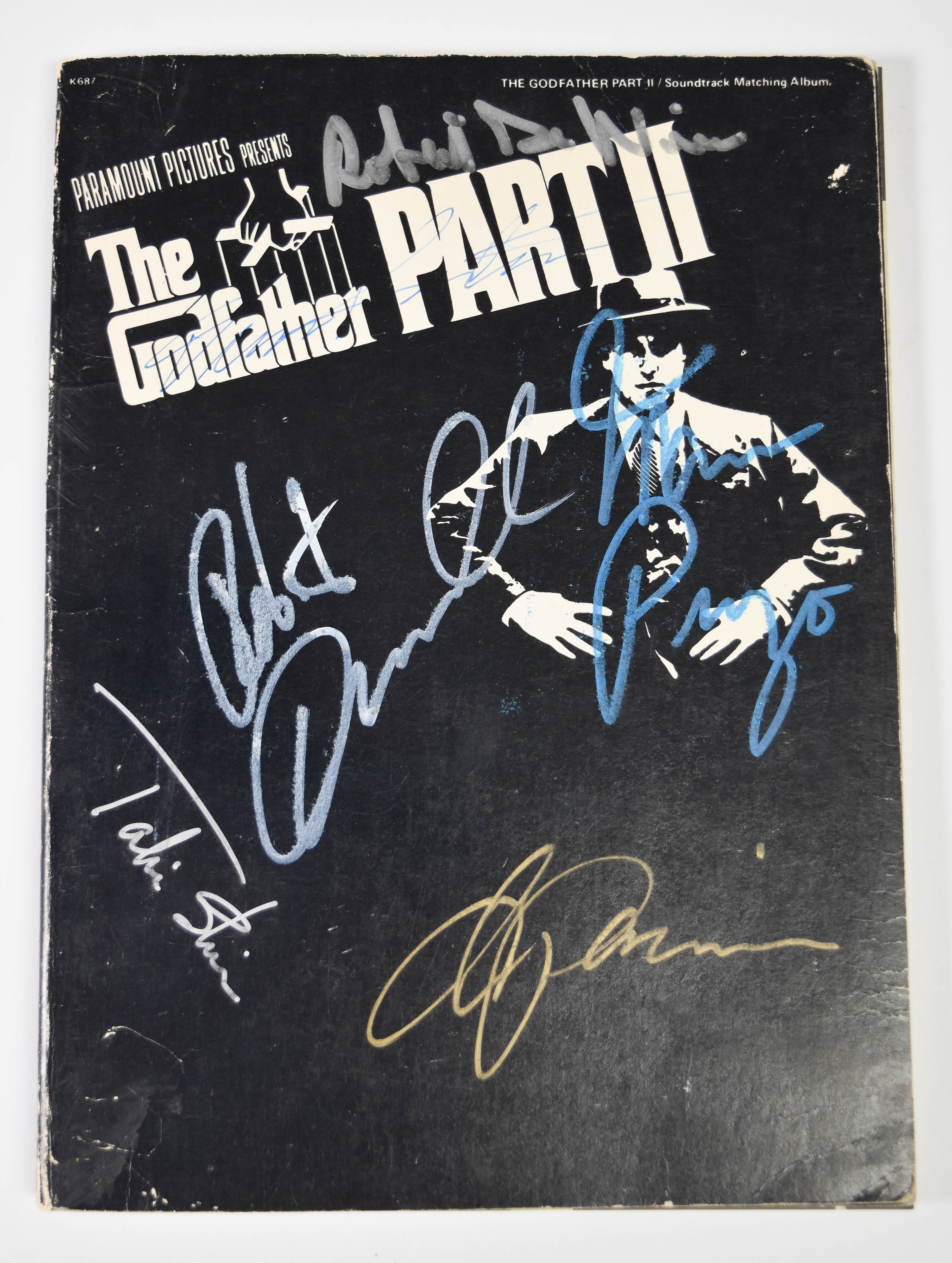 Charles Hansen Paper The Godfather Part II Multi-Signed Sheet Music Book