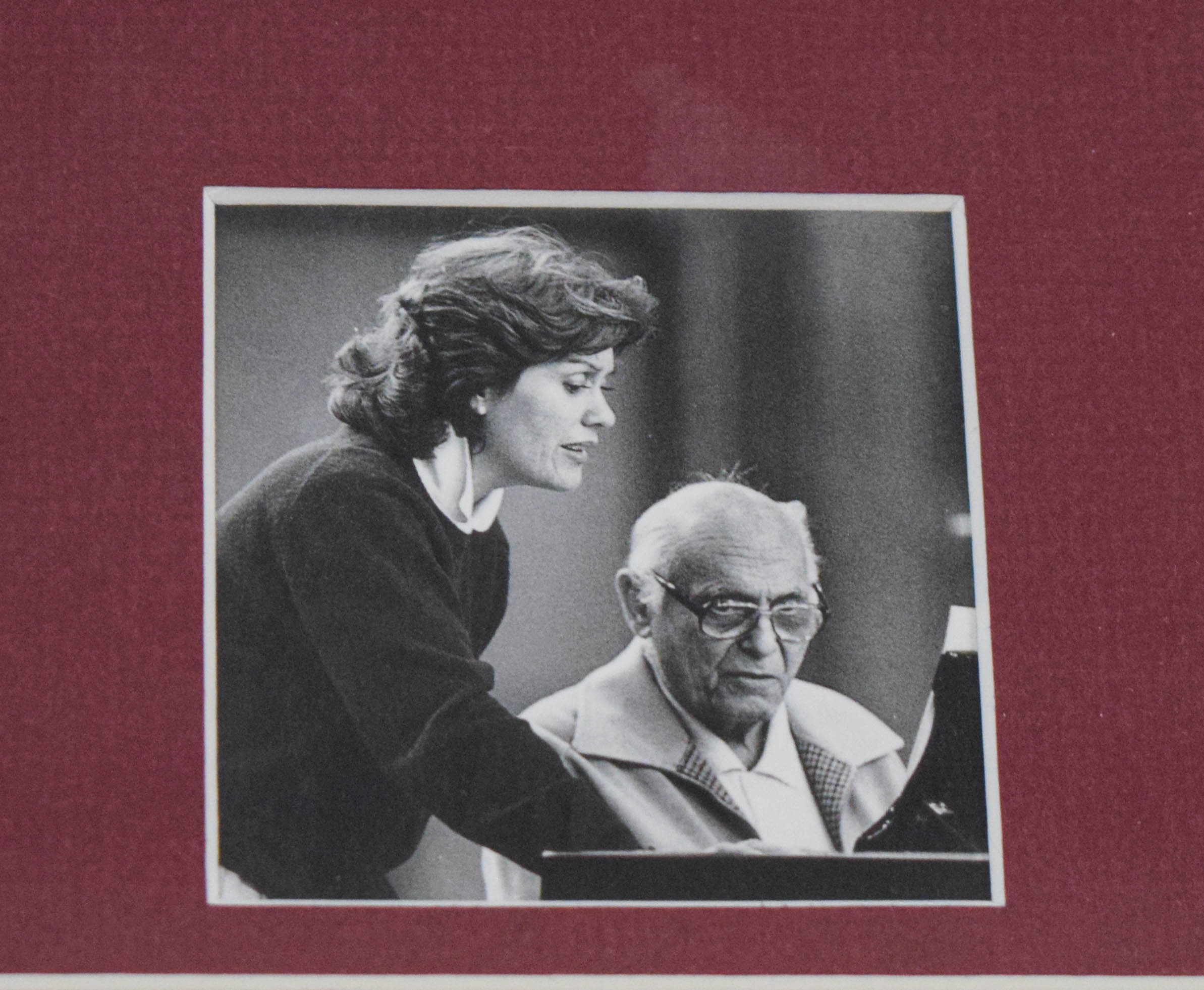 Kiri Te Kanawa Signed Metropolitan Opera Program and Photograph