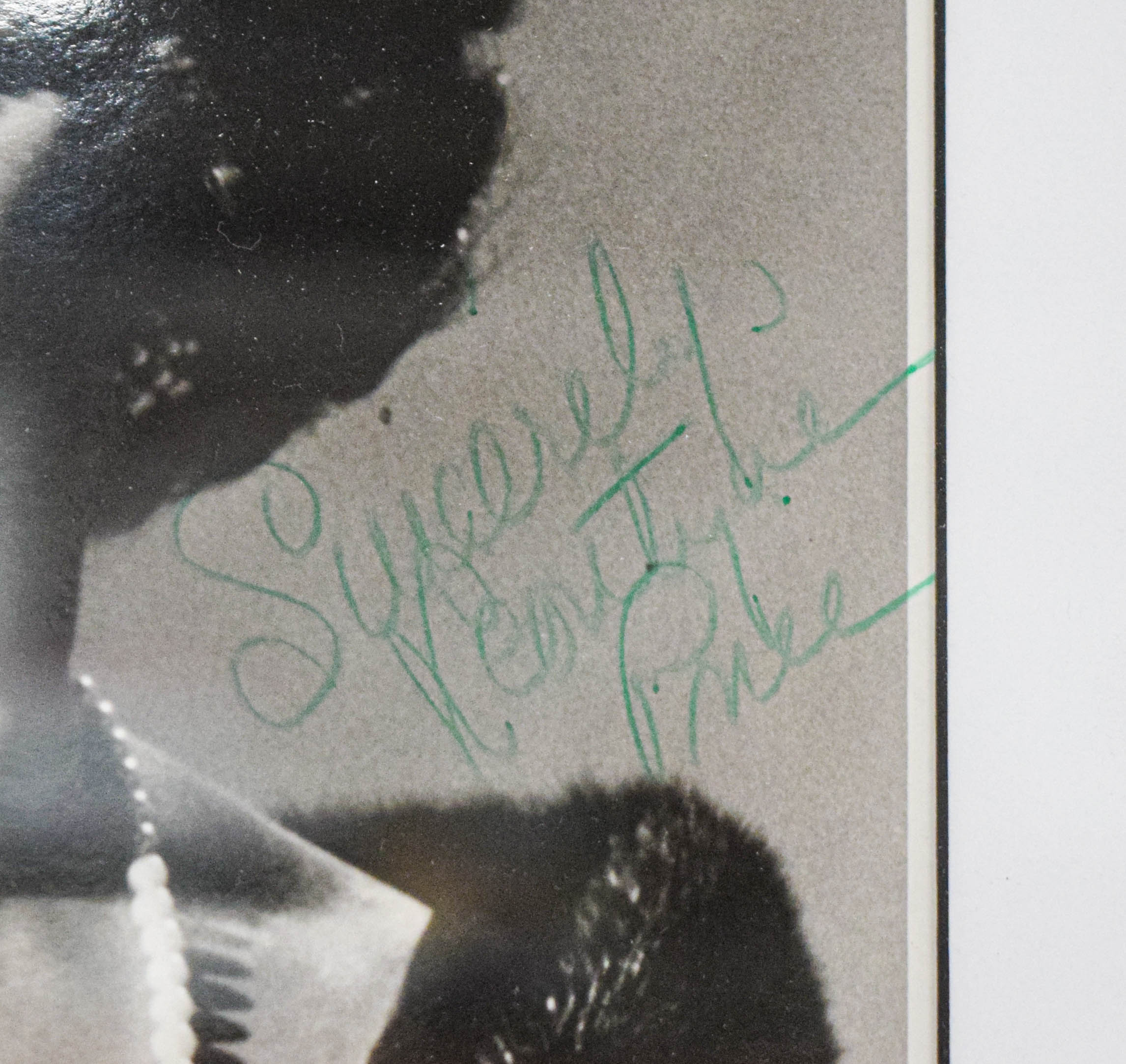 Leontyne Price Autographed RCA Records Publicity Photograph