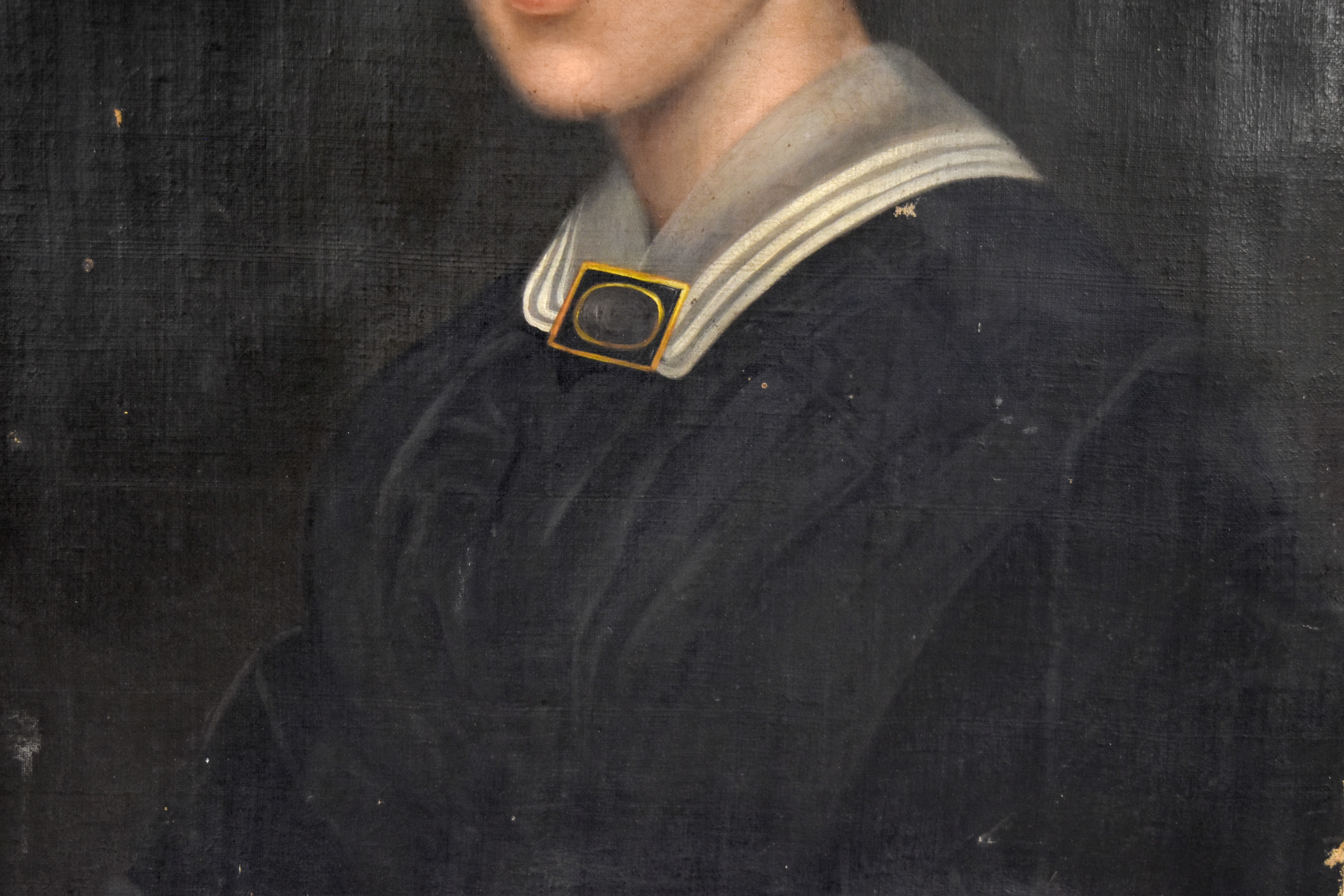 American School 19th Century Oil on Canvas Portrait of a Woman