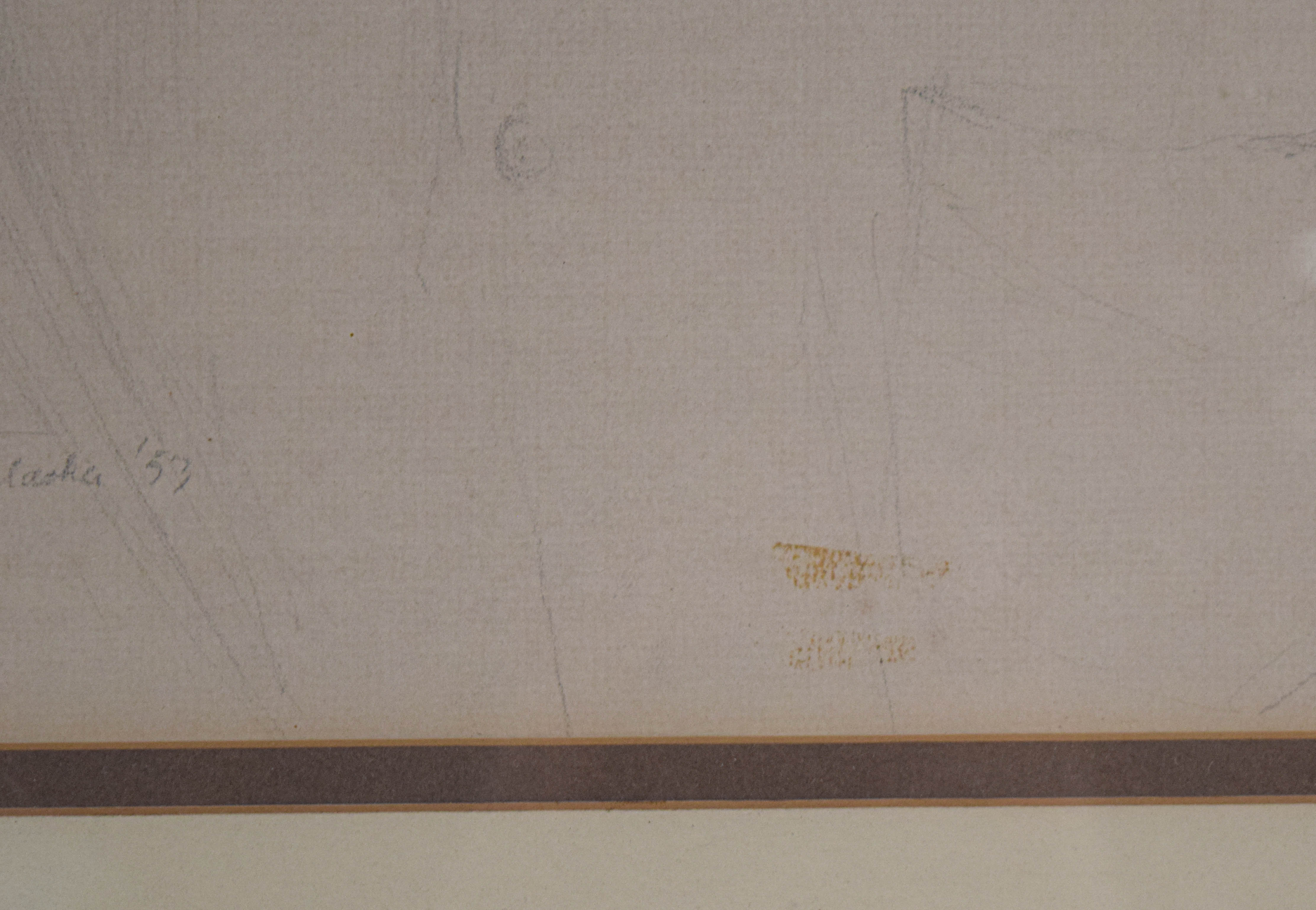 Martha Bolling Pencil and Graphite Portrait of a Boy