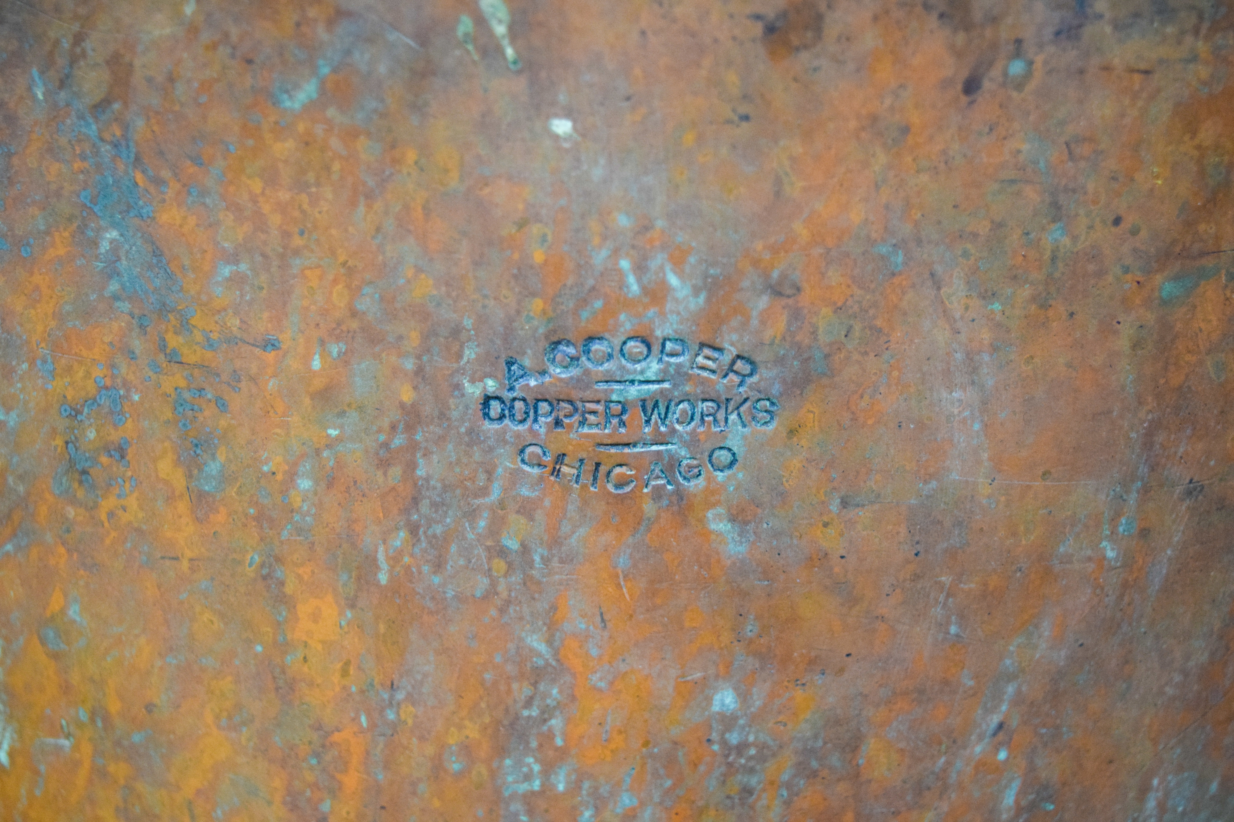 3 Large Industrial Copper Cooking Vessels by A. Cooper Copper Works and Wrought Iron Range Co.