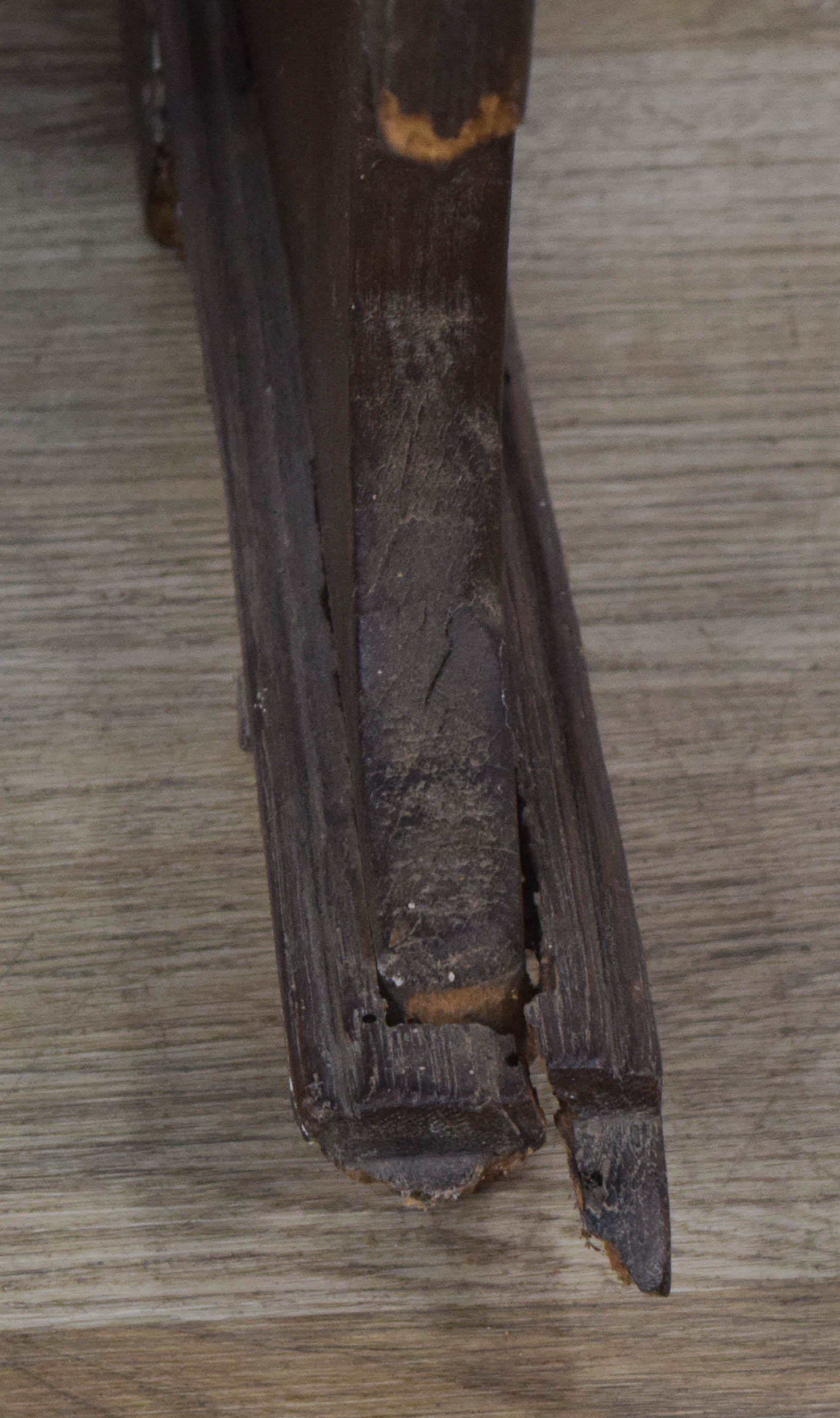 American Primitive Wood Hutch Chair-Table