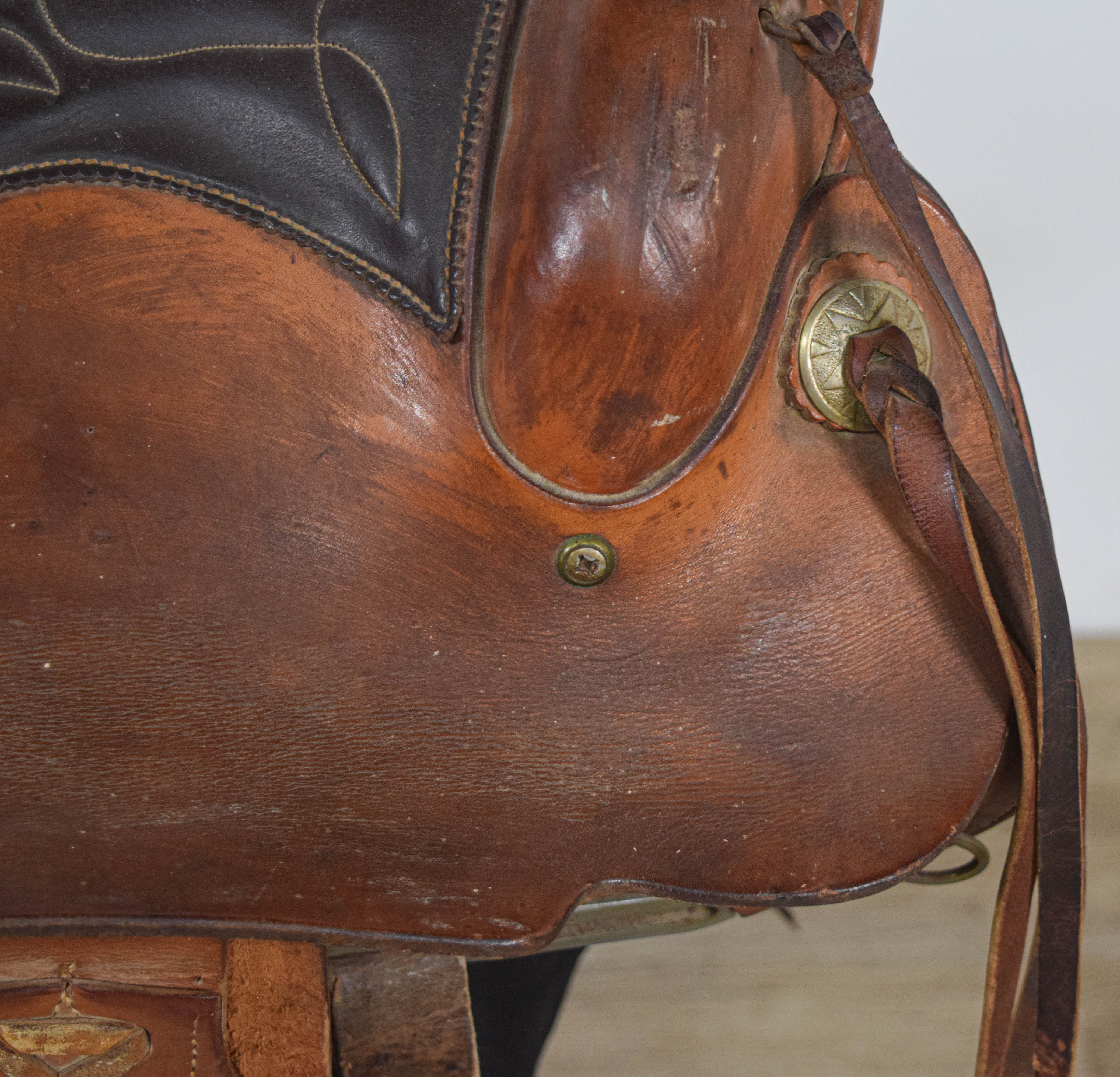 Circle Y Leather Western Horse Saddle