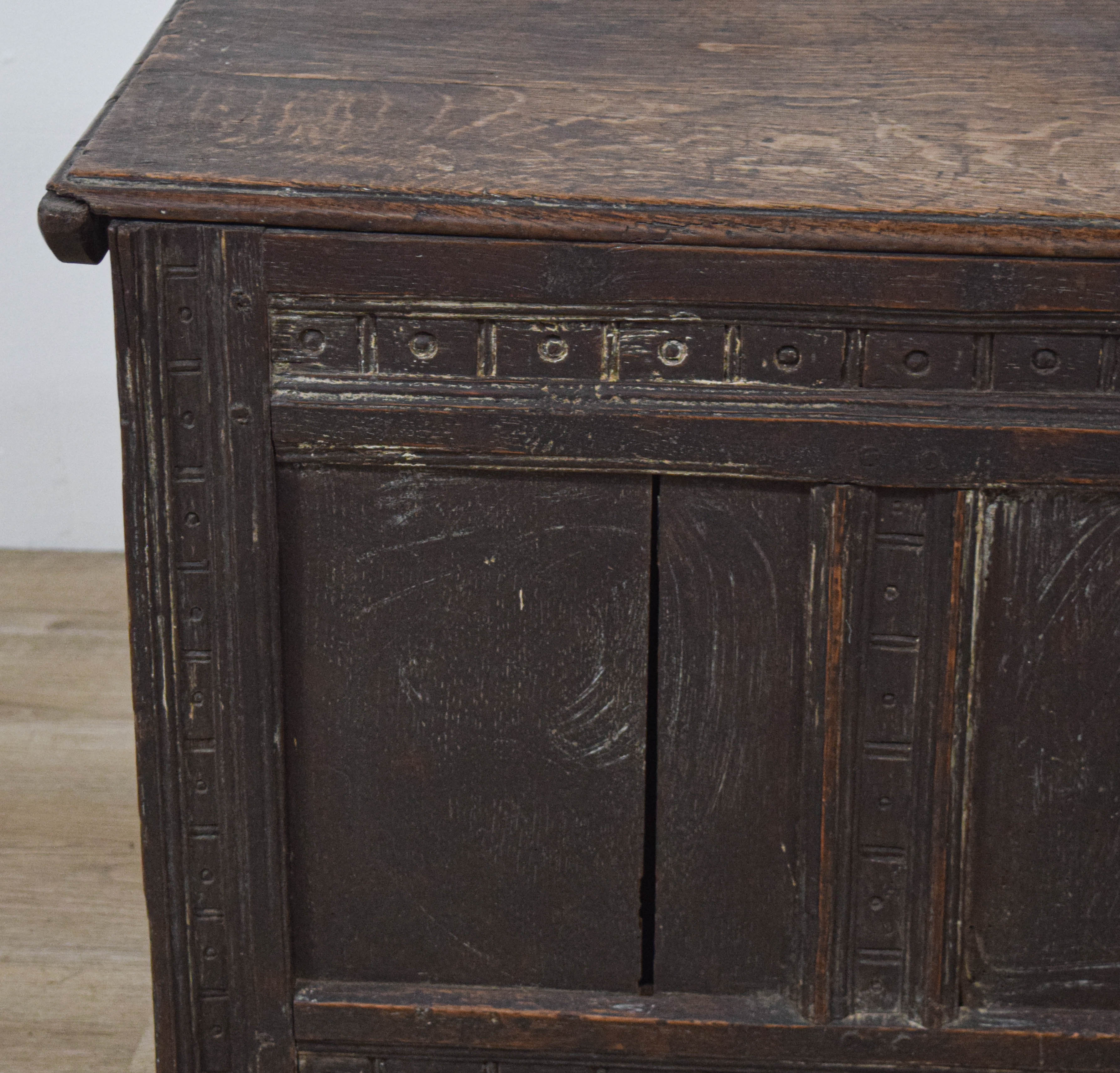 Jacobean Oak Blanket Chest
