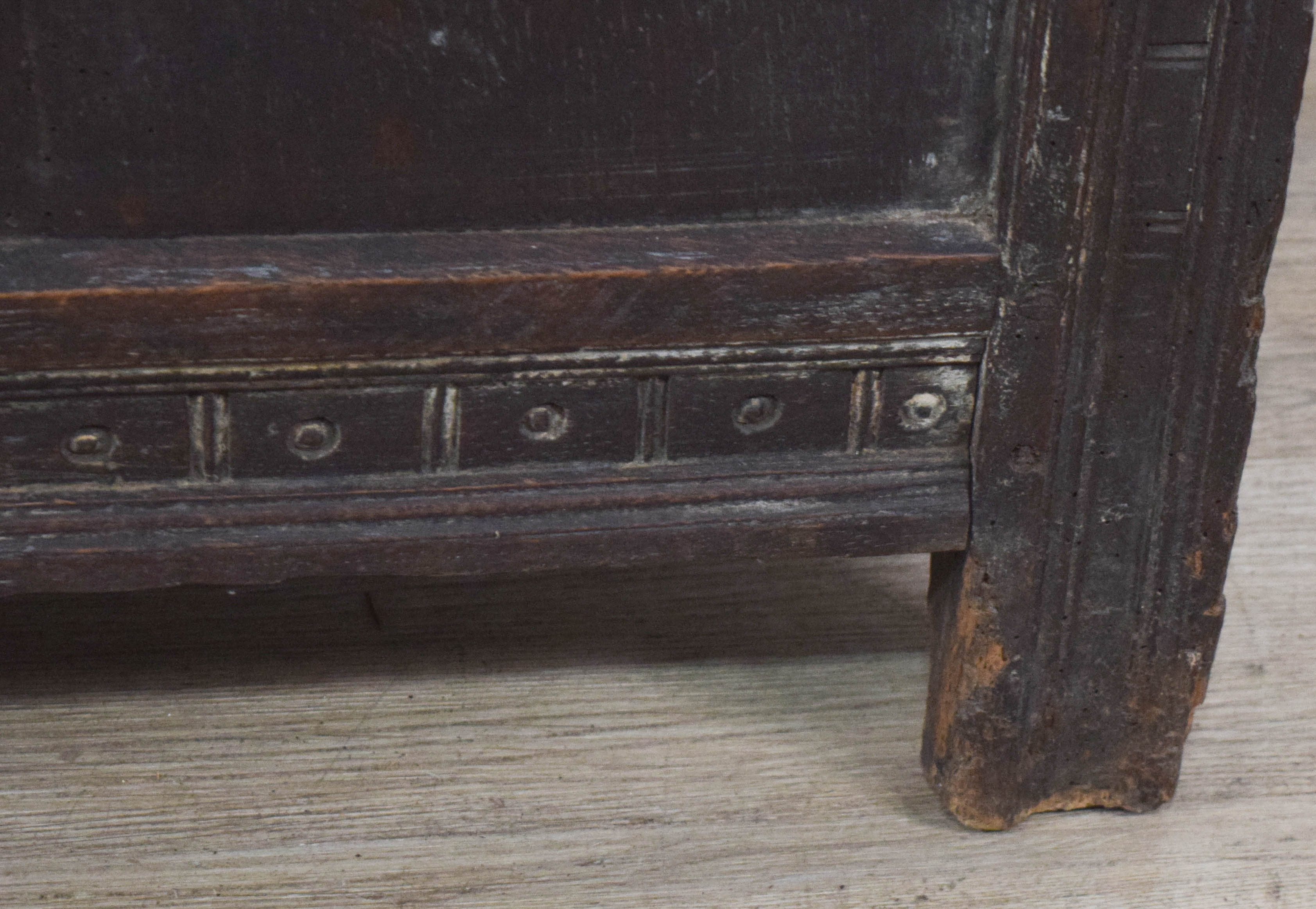 Jacobean Oak Blanket Chest
