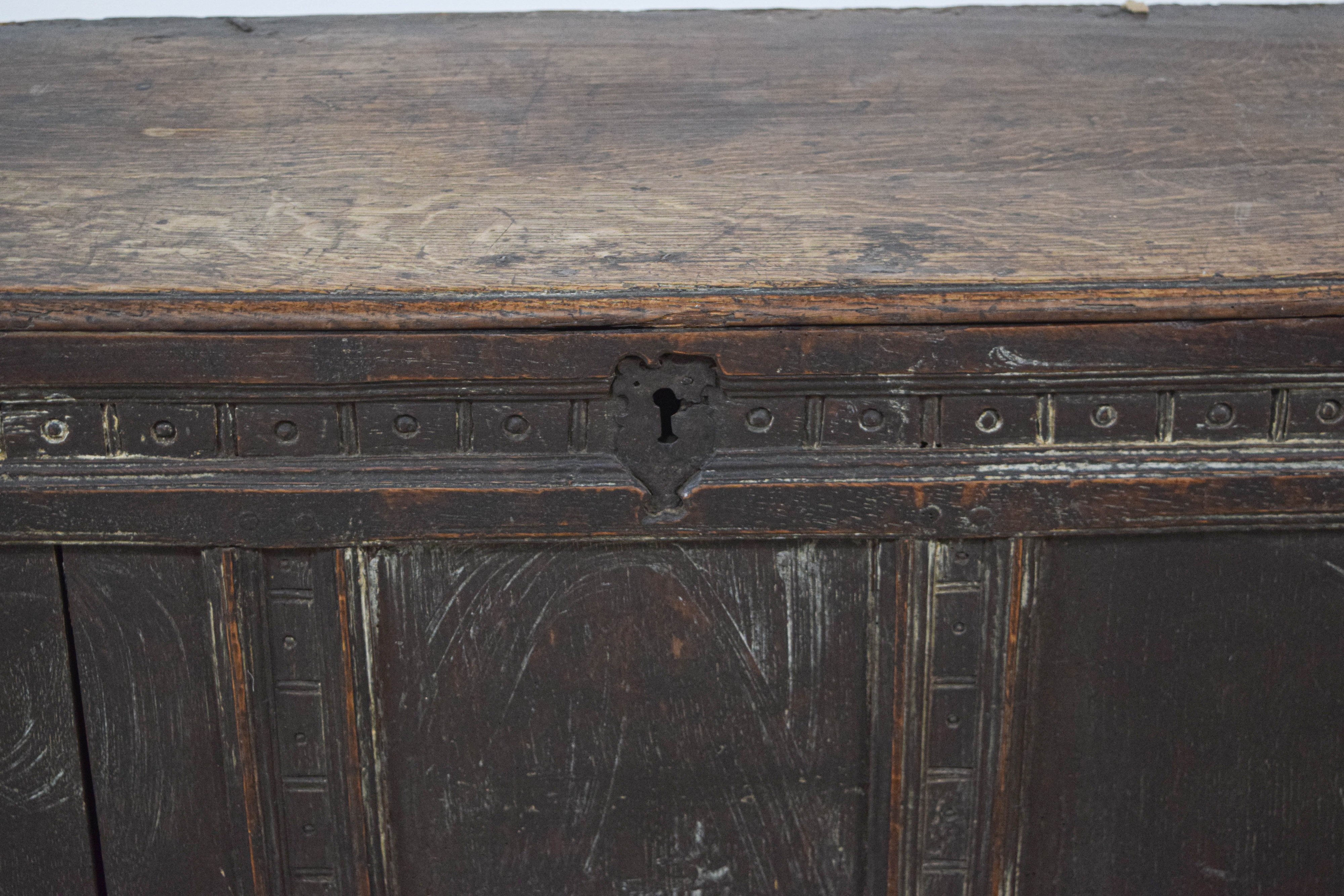 Jacobean Oak Blanket Chest