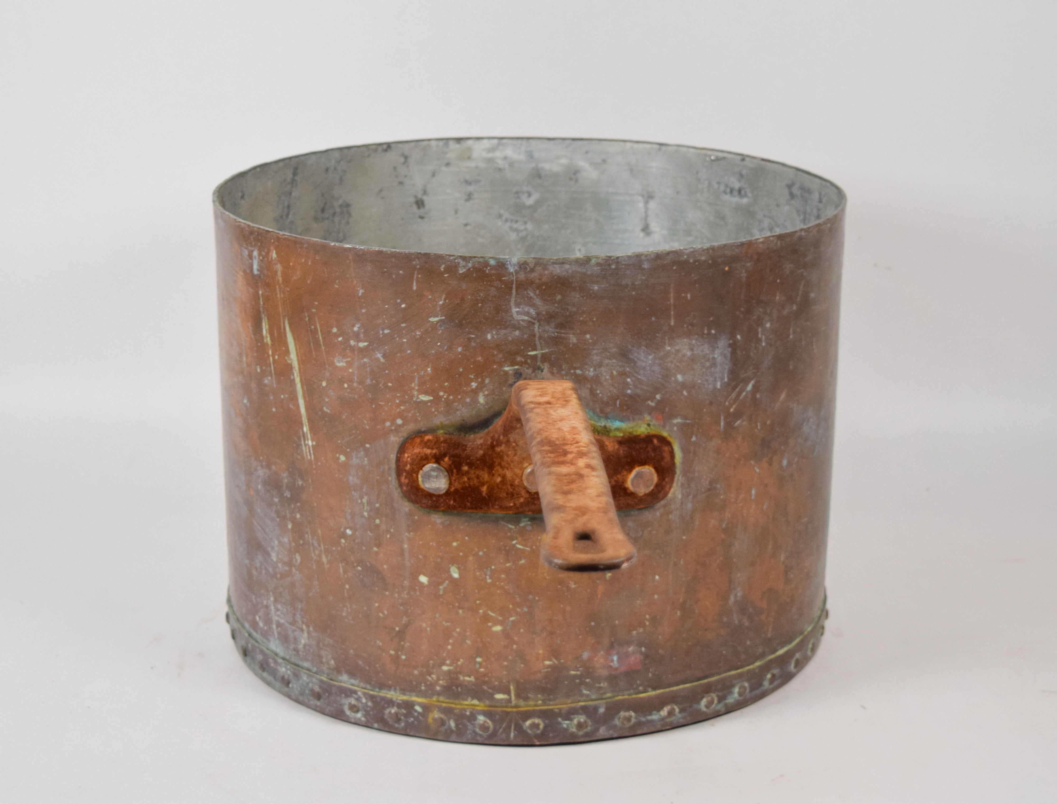 Fred Harvey Commercial Grade Copper Stockpot