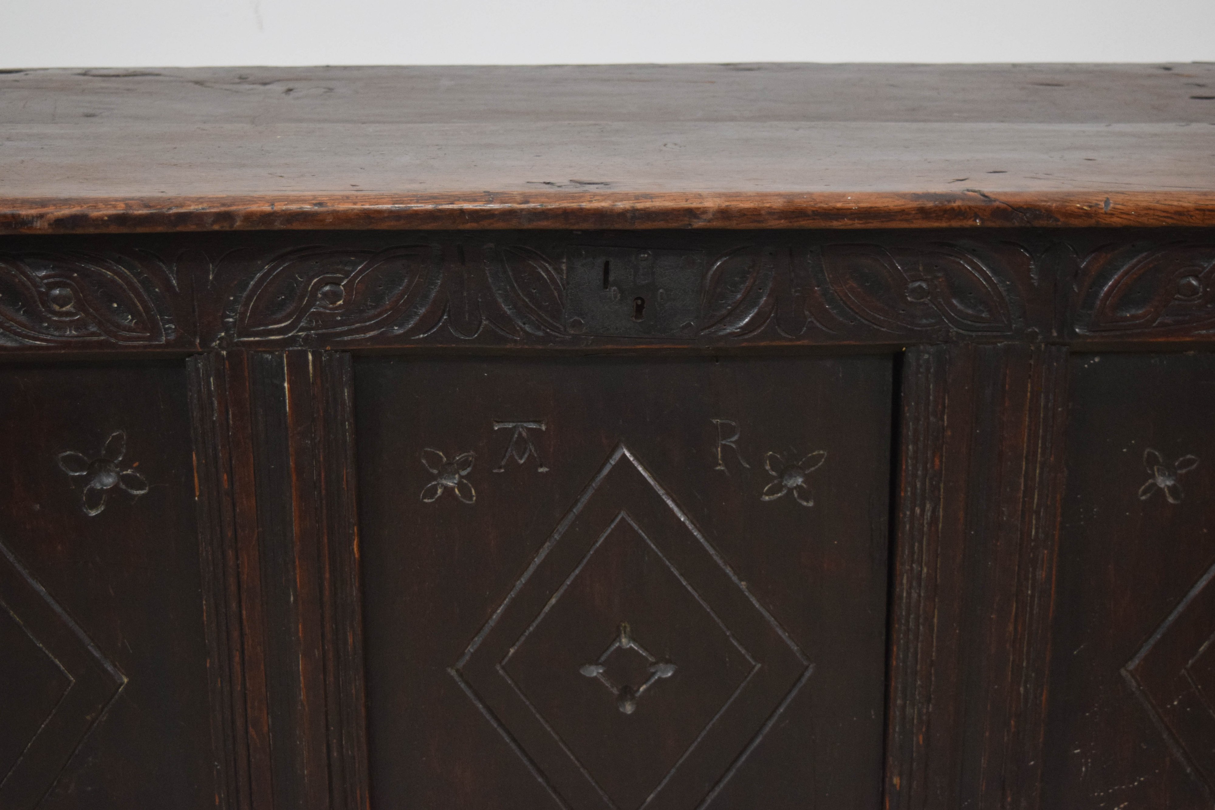 Jacobean Carved Oak Coffer