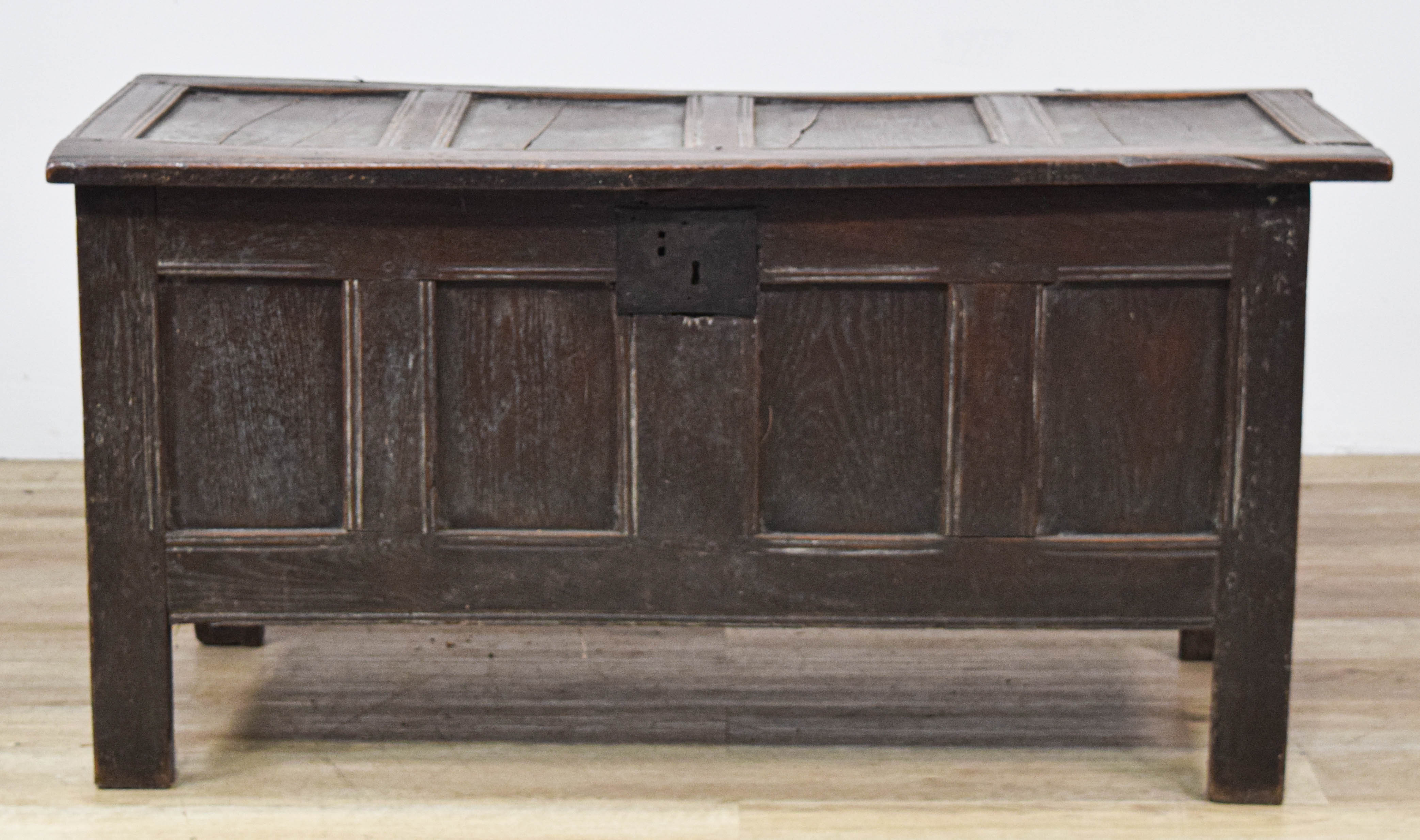 17th Century Joined Oak Coffer