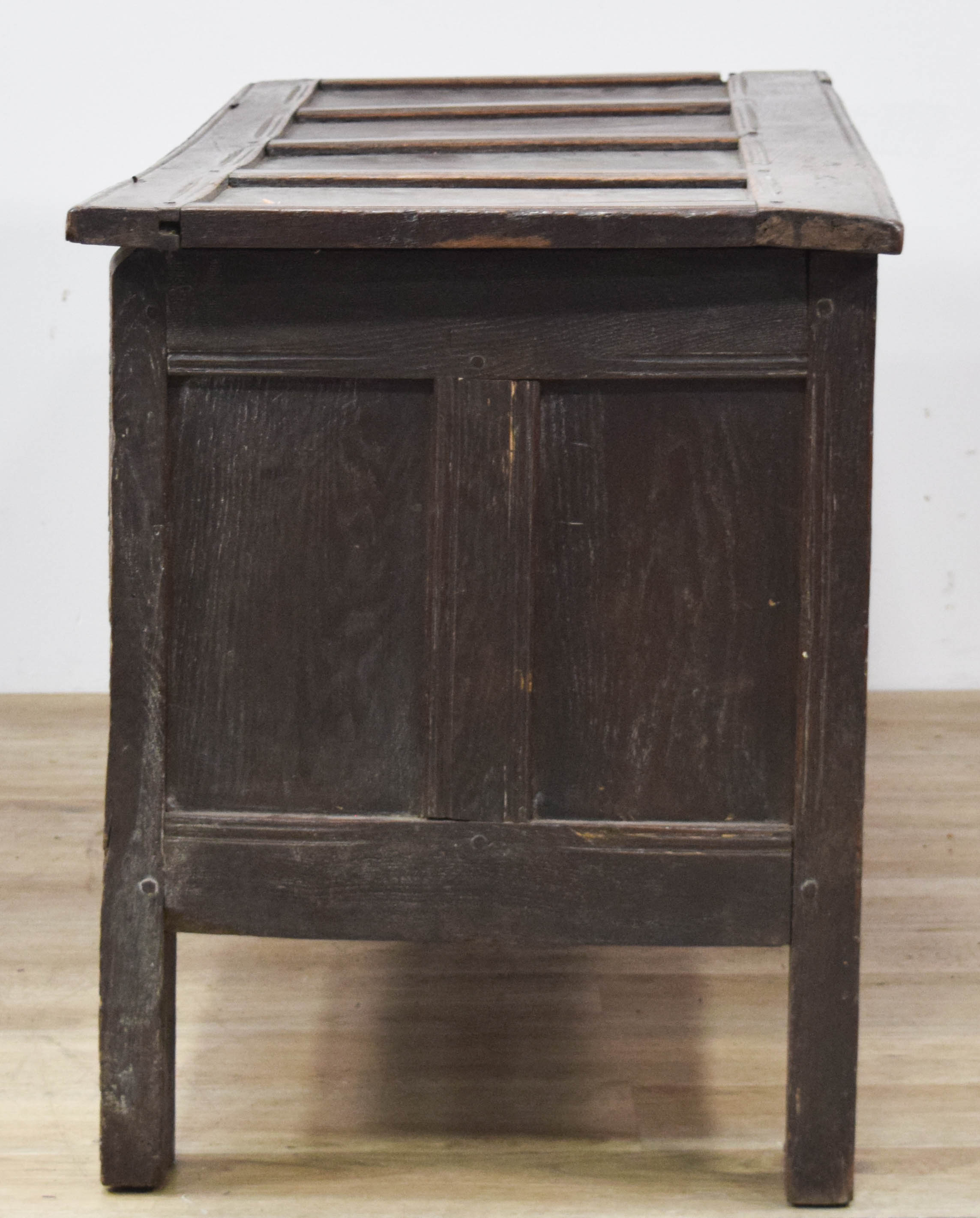17th Century Joined Oak Coffer