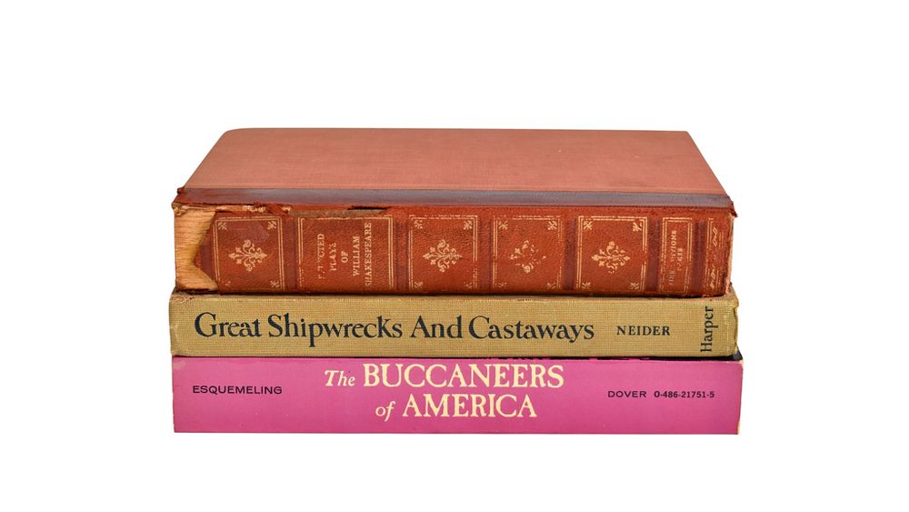 Lot 103: 3 Maritime Reference Books from Peter Benchley’s Personal Library