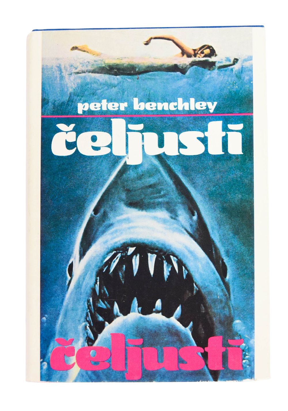Lot 112: Peter Benchley Jaws Slovenian Hardcover Book (Celjusti)