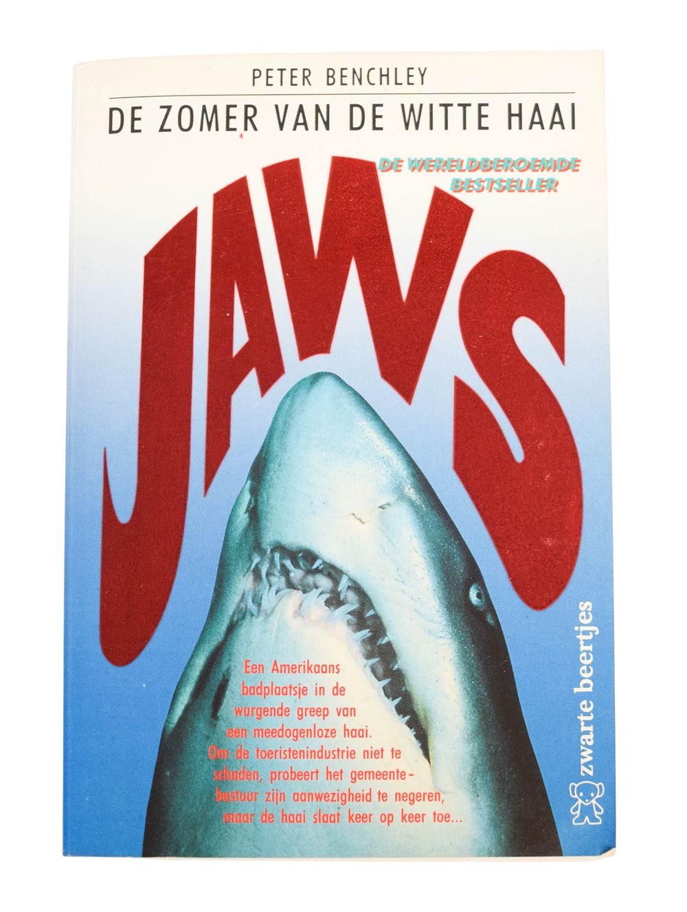 Lot 118: Peter Benchley Jaws Dutch Softcover Book (De Zomer Van De Witte Haai)