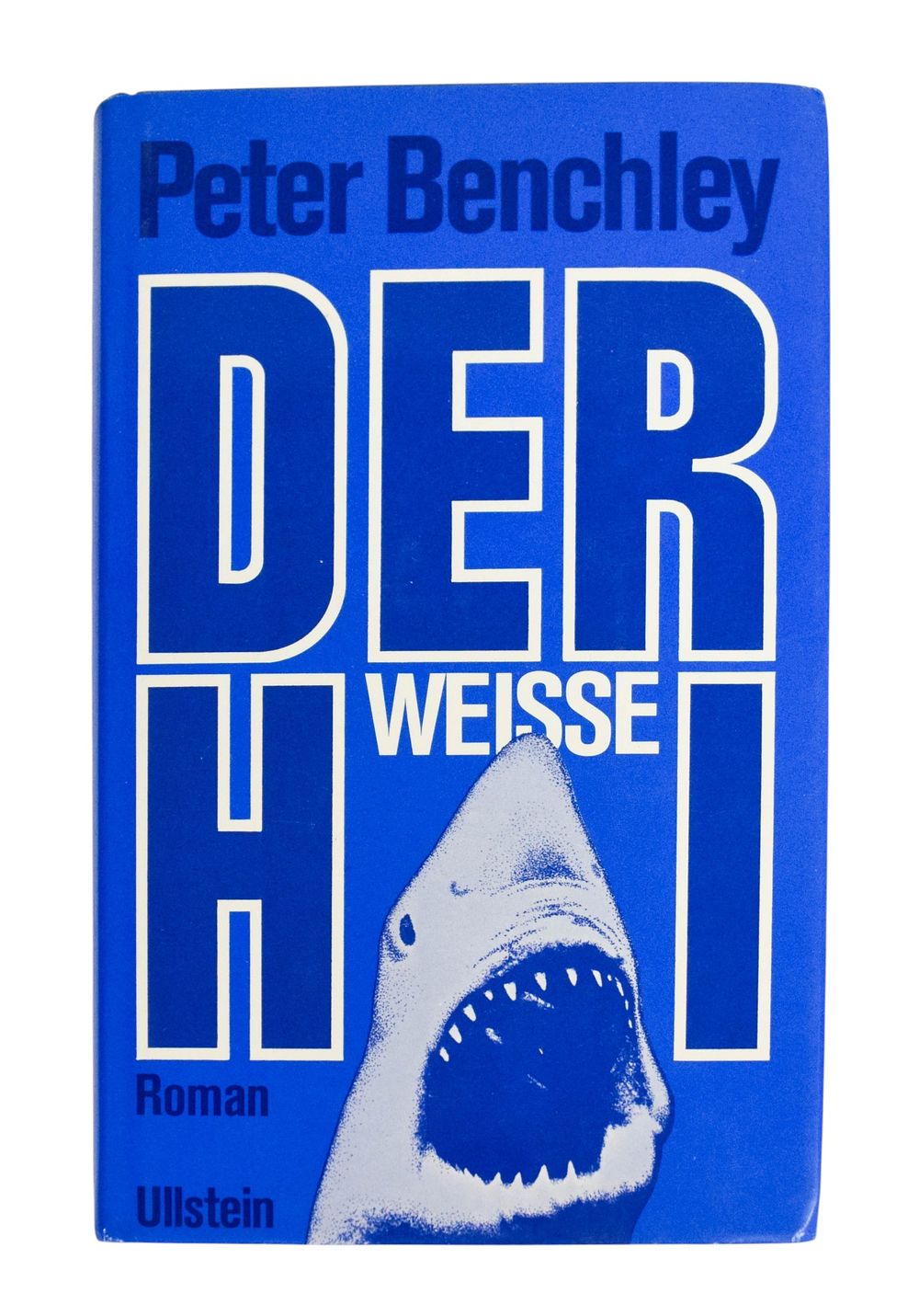 Lot 116: Peter Benchley Jaws German Hardcover Book (Der Weisse Hai)
