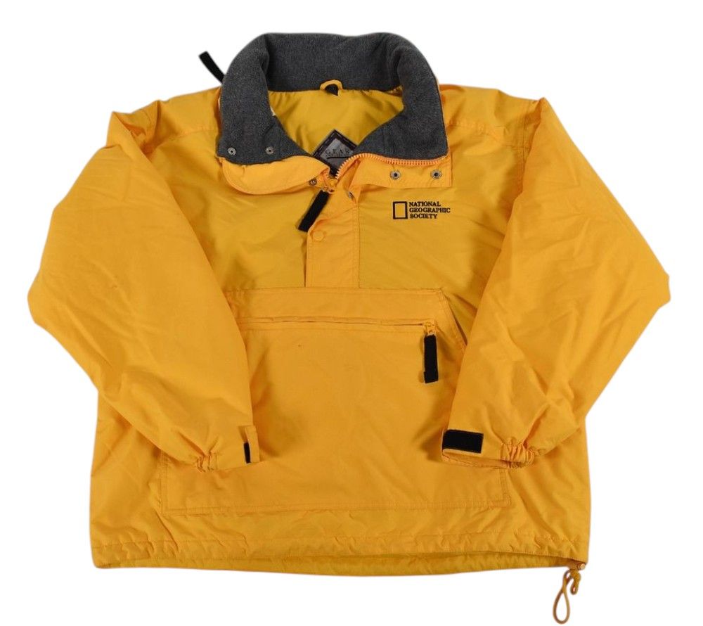 Lot 228: Peter Benchley's Nylon National Geographic Quarter Zip Anorak