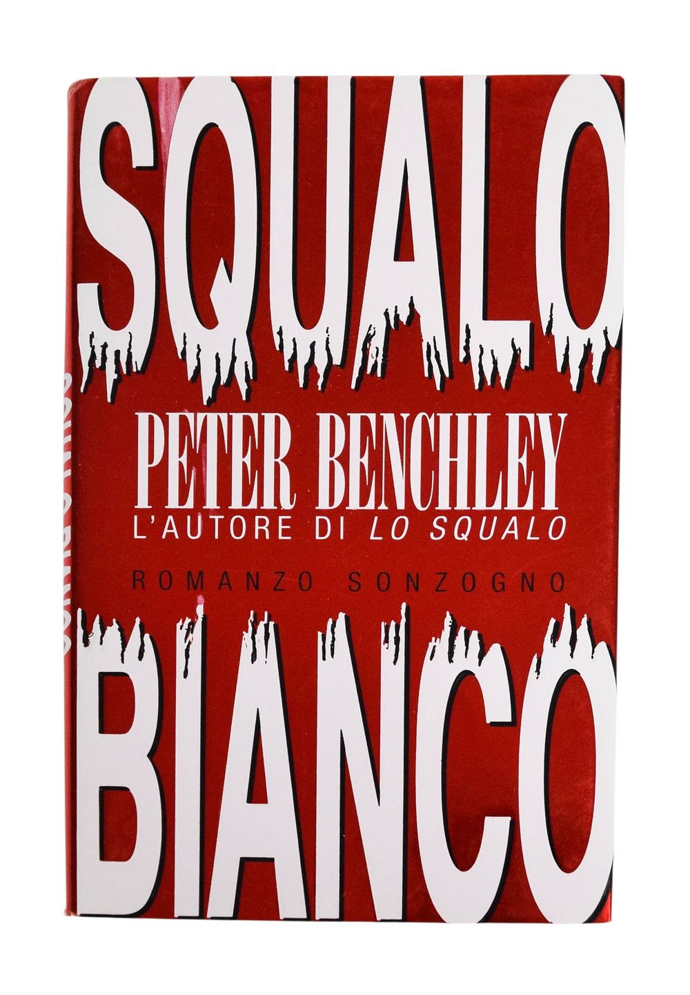 Lot 186: Peter Benchley White Shark Italian Hardcover Book (Squalo Bianco)