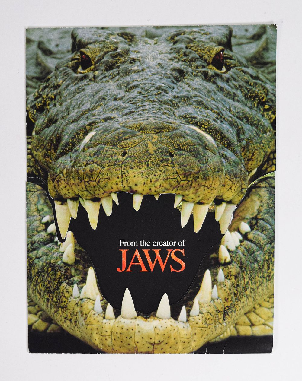 Lot 177: Atlantis Printed Cardstock Peter Benchley's Amazon Promotional Brochure