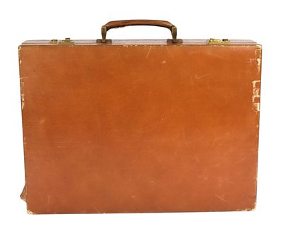 Peter Benchley's R.D. Gomez Leather Attach&eacute; Briefcase. Spanish R.D. Gomez leather attach&eacute; 