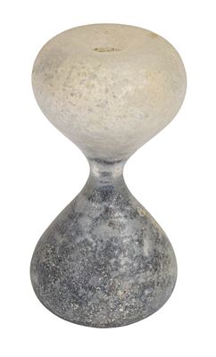 Hand-Blown Hourglass Artifact. Hand-blown hourglass artifact. The piece is constructed with two 
