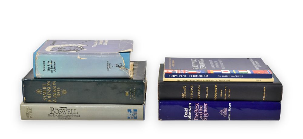 Lot 92A: 7 Reference Books From Peter Benchley's Personal Library