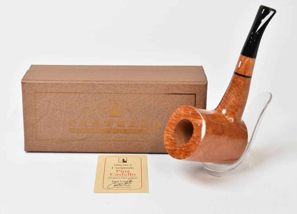 Lot 205: Castello Great Line Briarwood Tobacco Pipe, Unsmoked