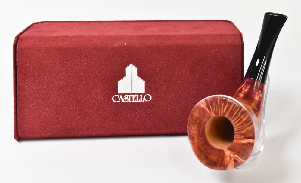 Lot 203: Castello Collection Occhio di Pernice Briar Tobacco Pipe, Unsmoked