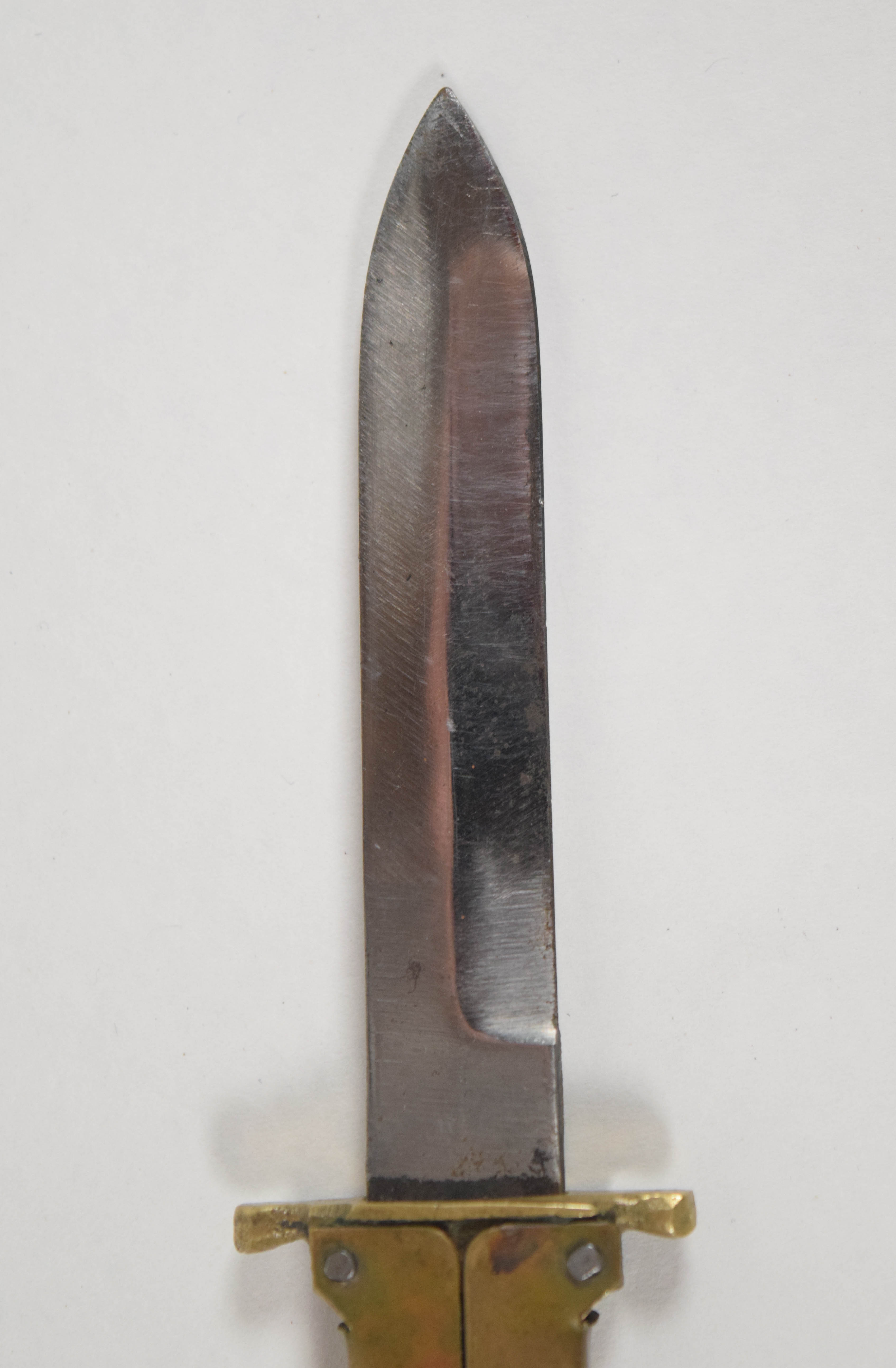 Brass Pantographic Folding Knife
