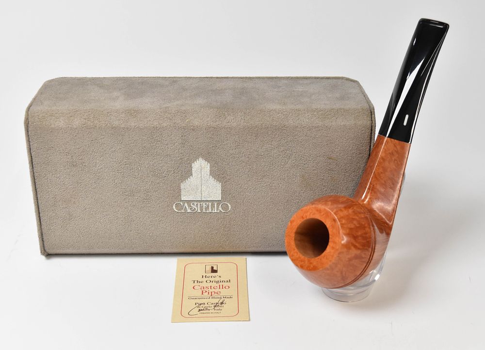 Lot 218: Castello Great Line Briar Tobacco Pipe, Unsmoked