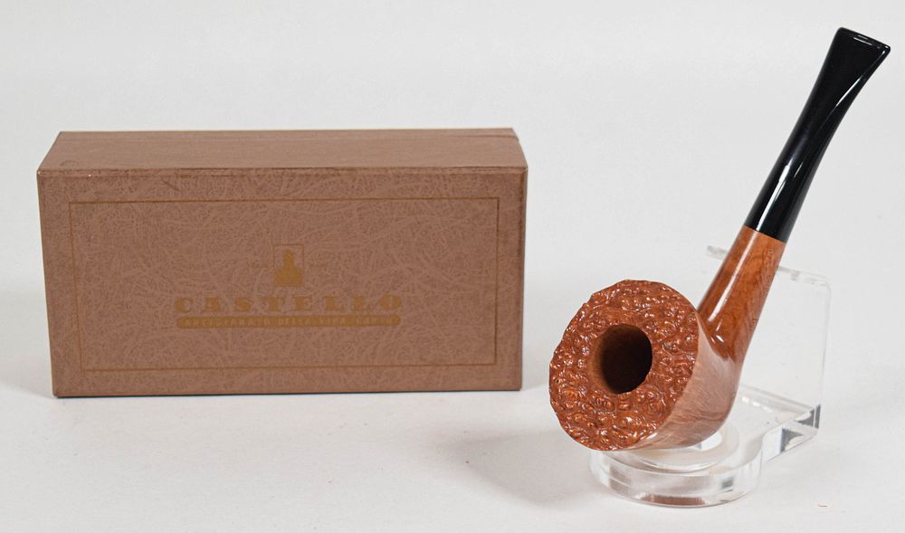 Lot 227: Castello Briar Tobacco Pipe Great Line Model, Unsmoked