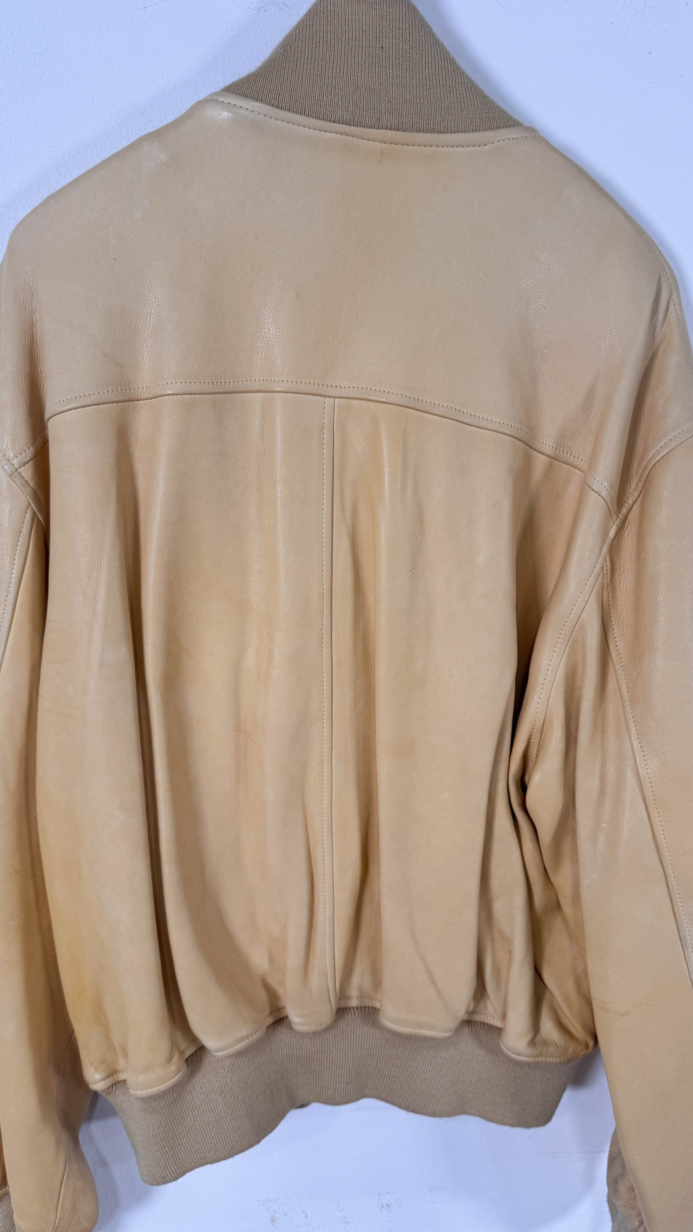 Polo Ralph Lauren Leather Bomber Jacket