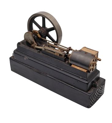 STUART TURNER 1898-1906 England Antique Functional Engine Motor Desk Model. Early 20th-century 